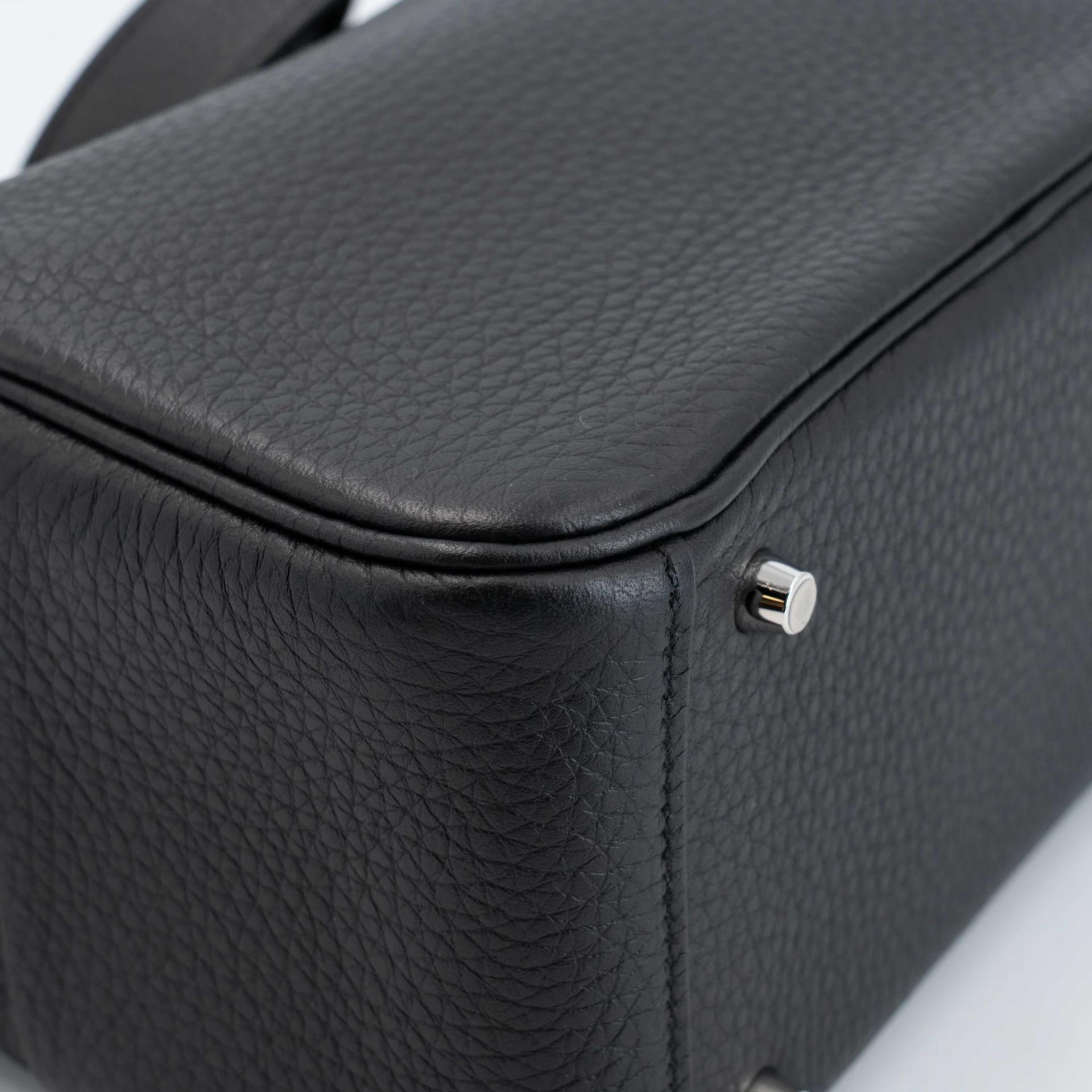 ランク SA HERMÈS エルメス ミニリンディ ブラック (89) トリヨン シルバー金具 K刻印 (2025) - 12