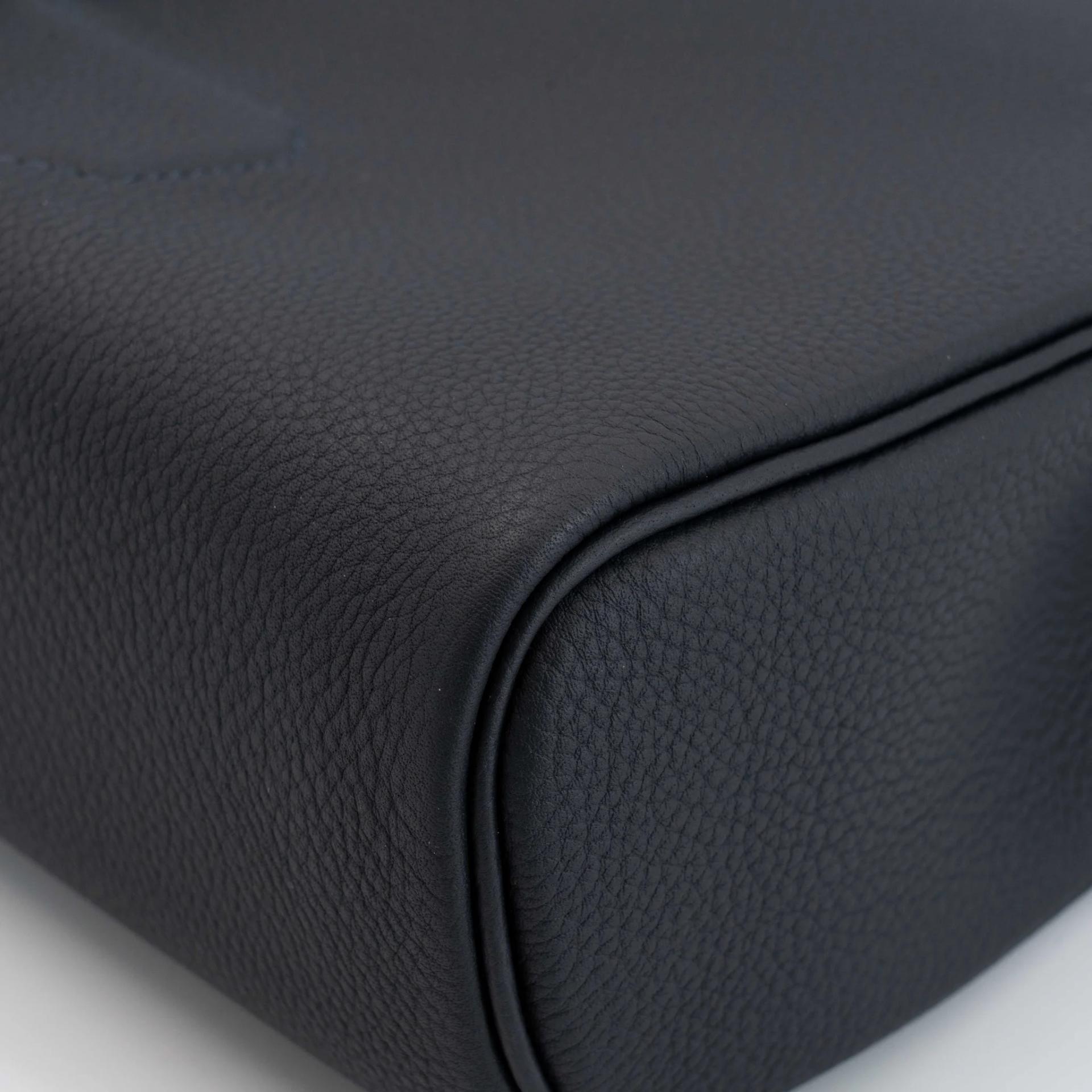 ランク SA HERMÈS エルメス アッカドPM キャバン (3Y) トゴ シルバー金具 B刻印 (2023) - 13