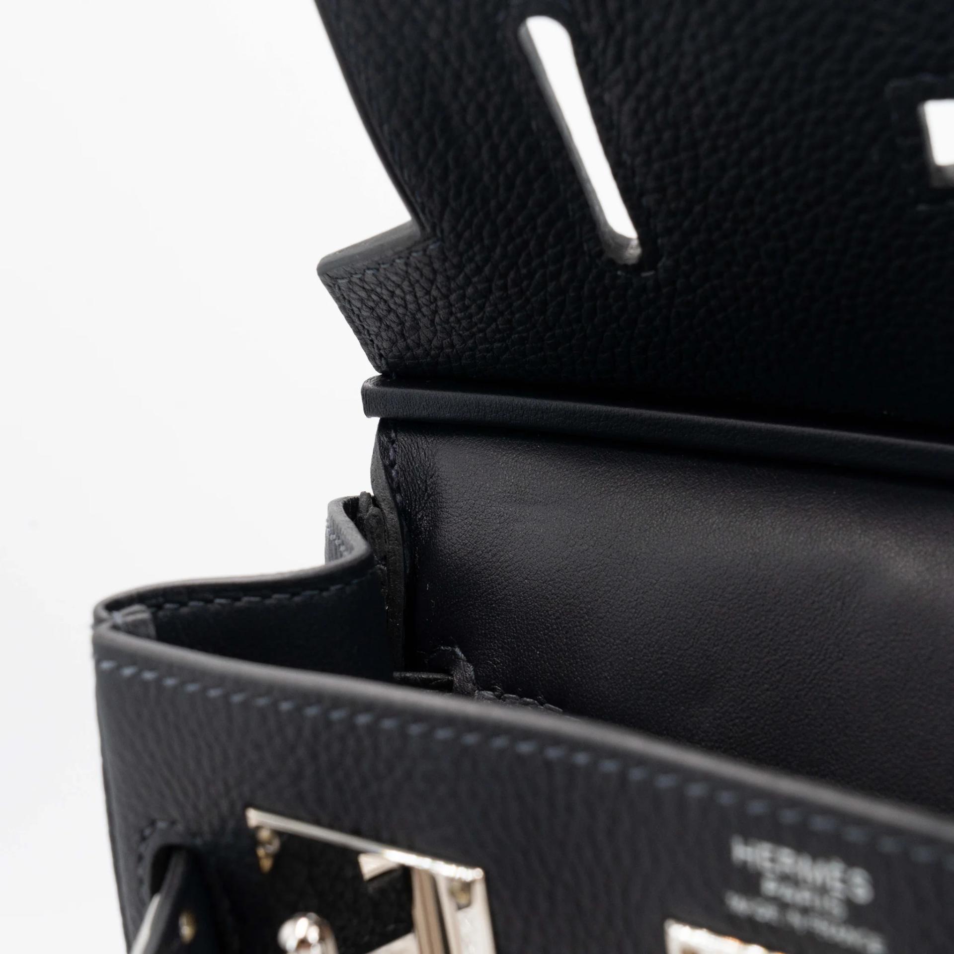 ランク SA HERMÈS エルメス アッカドPM キャバン (3Y) トゴ シルバー金具 B刻印 (2023) - 22