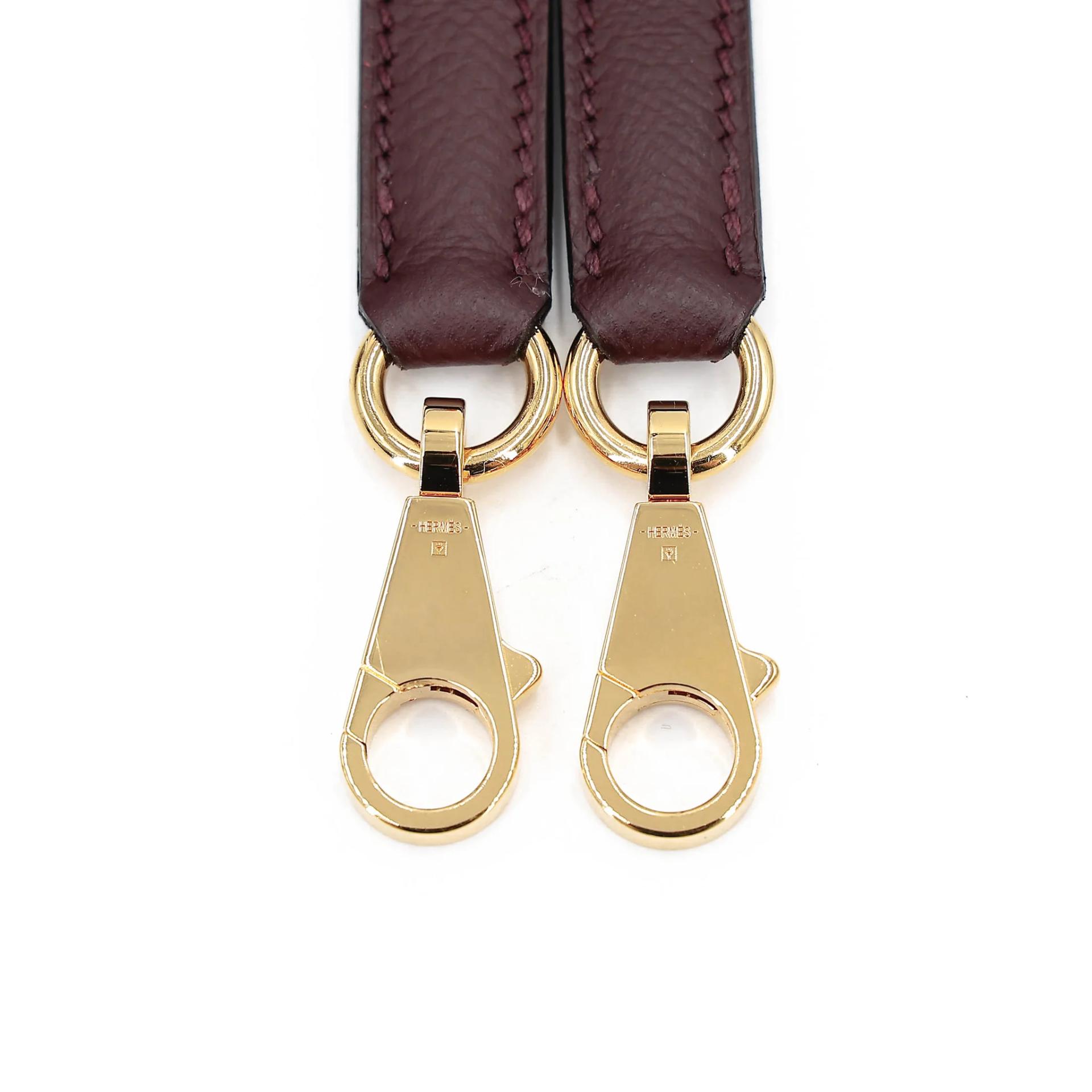 Excellent ( Rank SA ) HERMÈS Kelly 25 Sellier Rouge H (55) Epsom Gold hardware A (2017) - 30