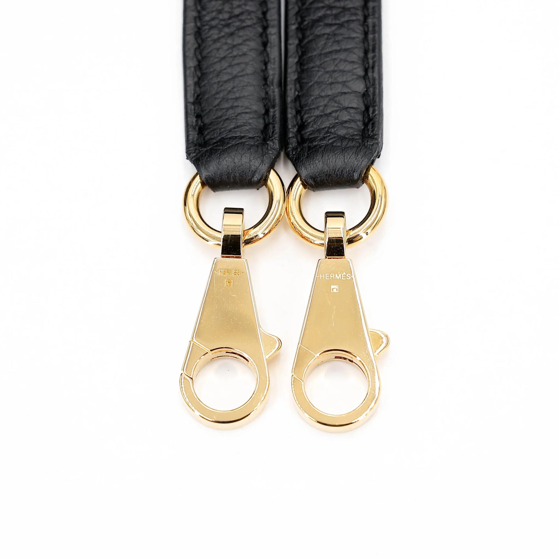Unused ( Rank NS ) HERMÈS Kelly 32 Noir (89) Togo Gold hardware A (2017) - 30