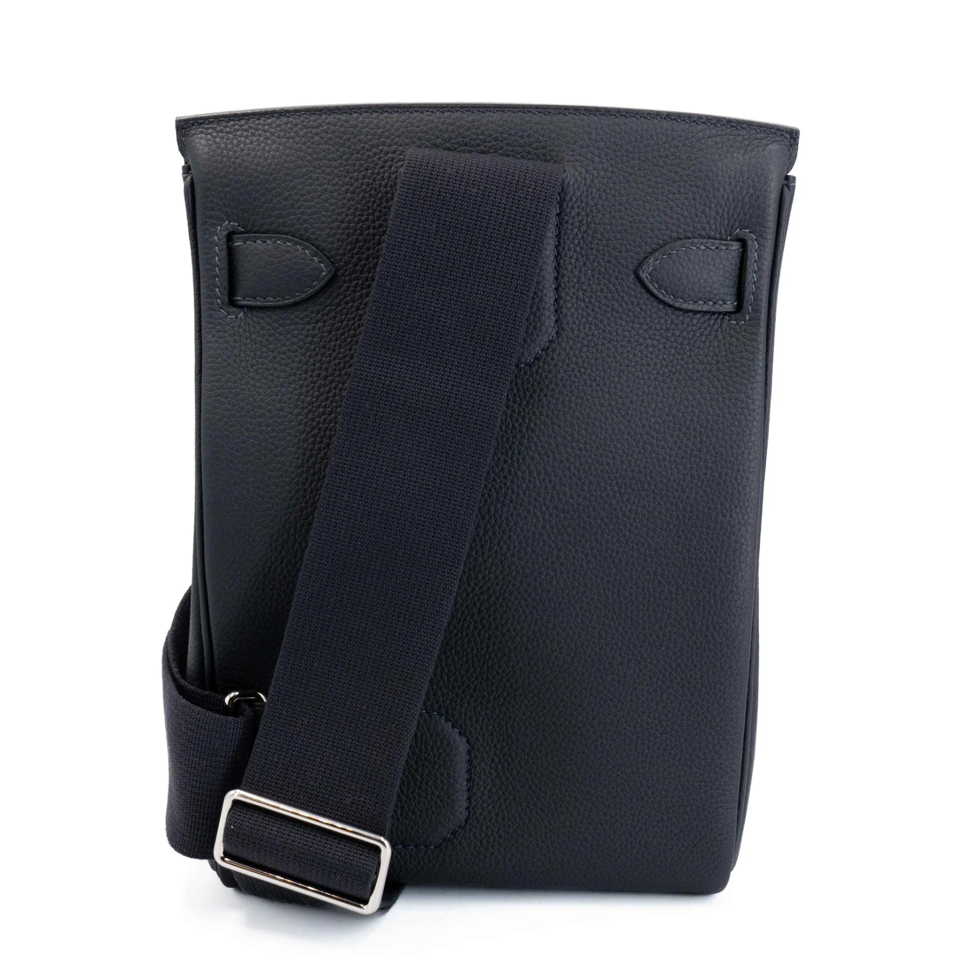 ランク SA HERMÈS エルメス アッカドPM キャバン (3Y) トゴ シルバー金具 B刻印 (2023) - 3