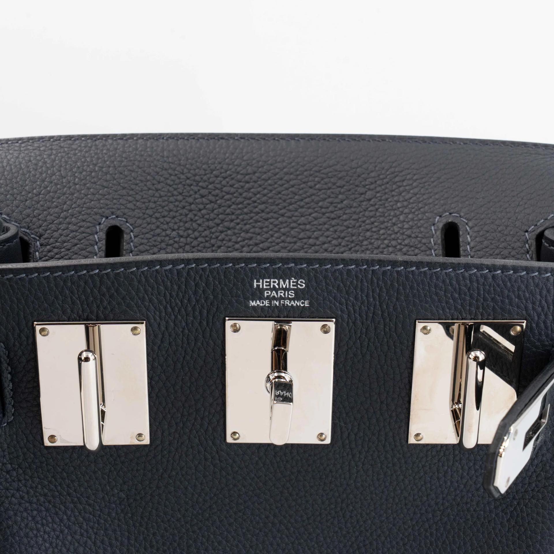 ランク SA HERMÈS エルメス アッカドPM キャバン (3Y) トゴ シルバー金具 B刻印 (2023) - 18