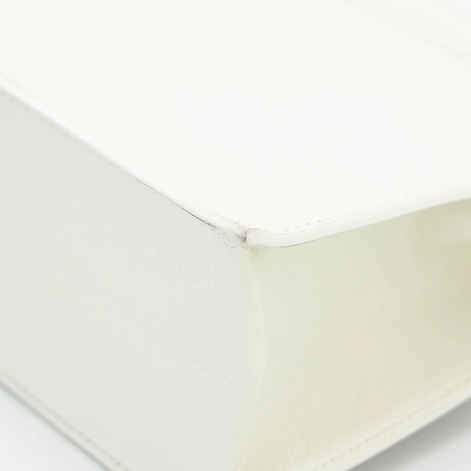 Excellent ( Rank SA ) HERMÈS Kelly Danse New White (0U) Evercolor Gold hardware B (2023) - 9