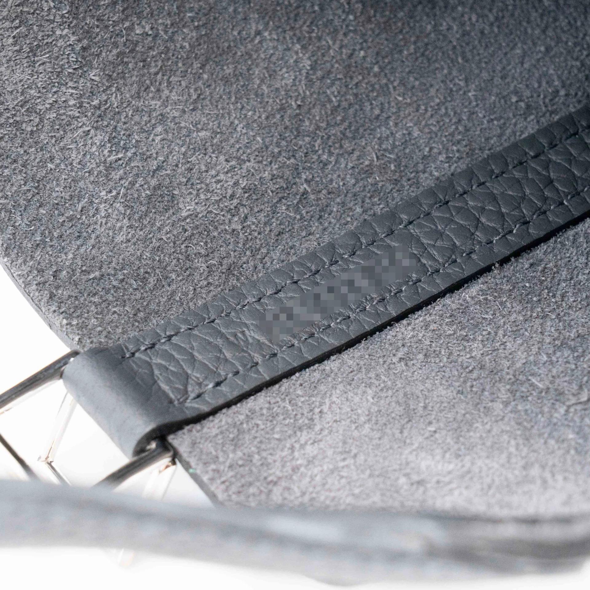 Unused ( Rank NS ) HERMÈS Picotin Lock PM Gris misty (H0) Clemence Palladium hardware W (2024) - 12