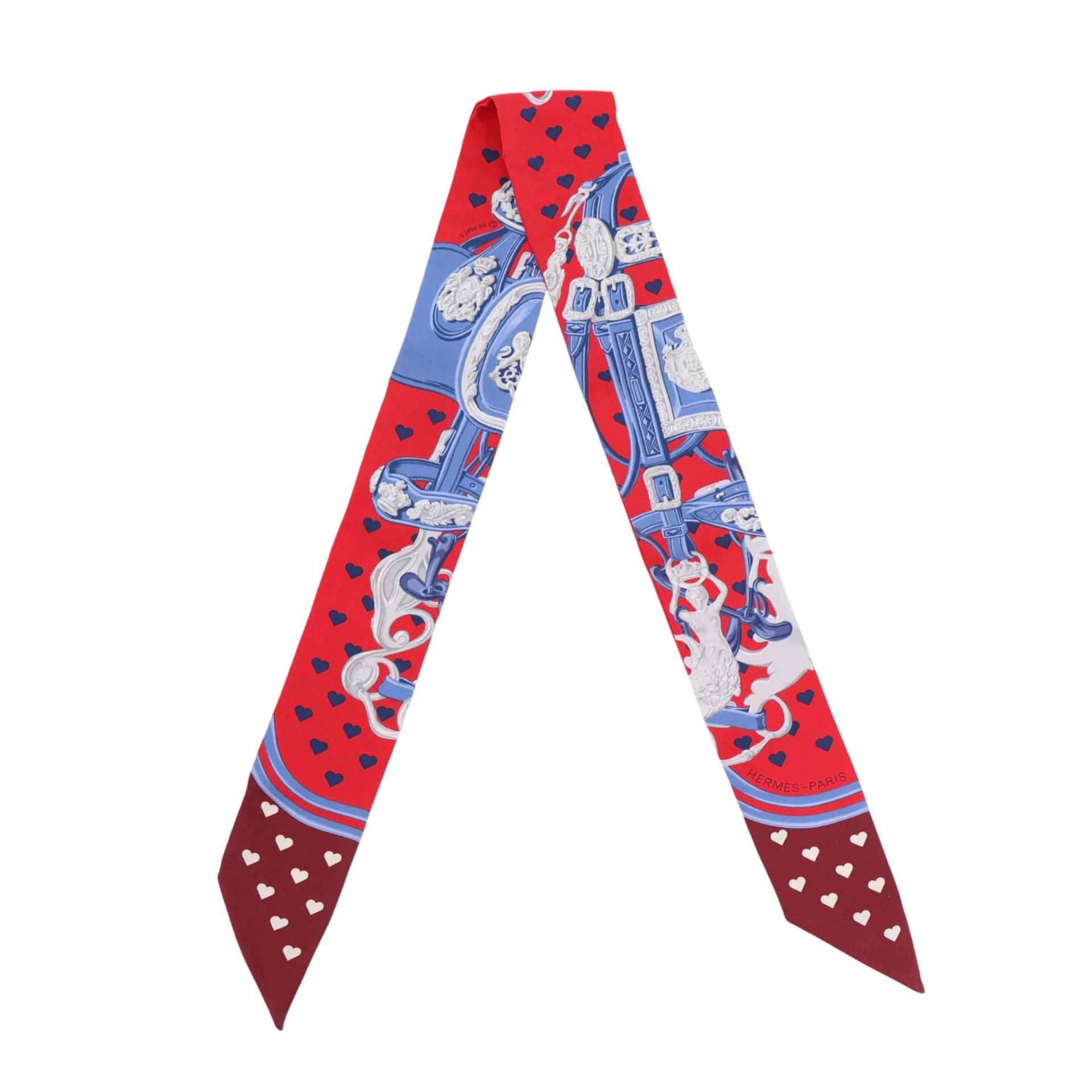 Twilly Brides de Gala Love Red Blue