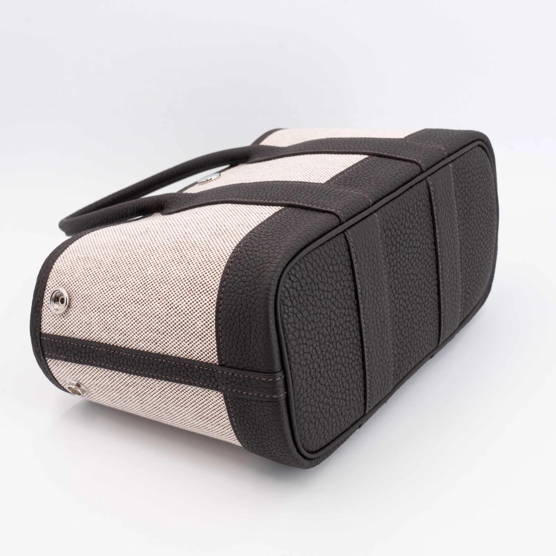 ランク N 新品 HERMÈS エルメス ネオガーデンパーティ ベブラン（T3） トワルH ヴァイキング ネゴンダ シルバー金具 G刻印 (2026) - 15