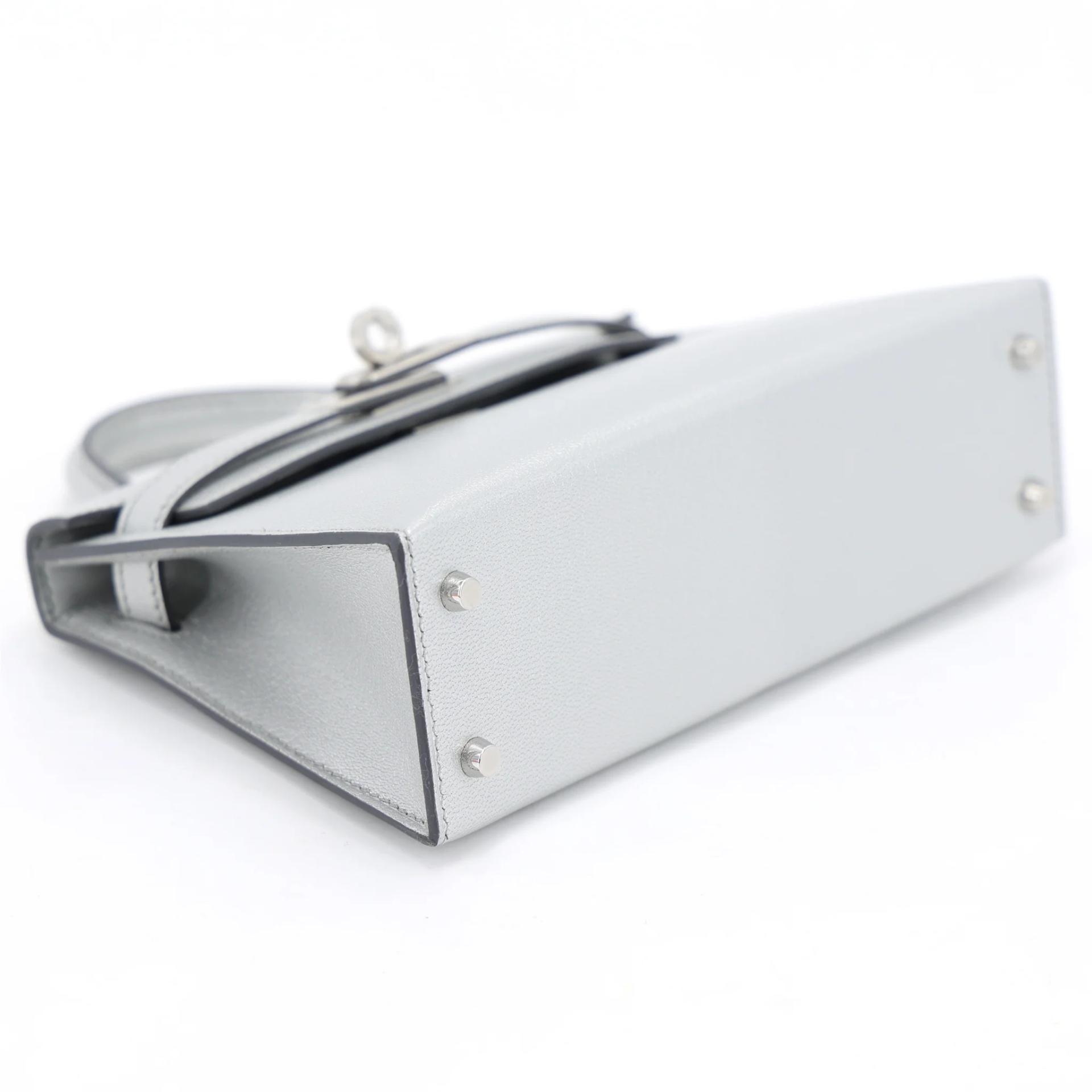Brand New ( Rank N ) HERMÈS Mini Kelly II Argent (05) Chamkila Palladium hardware K (2025) - 4