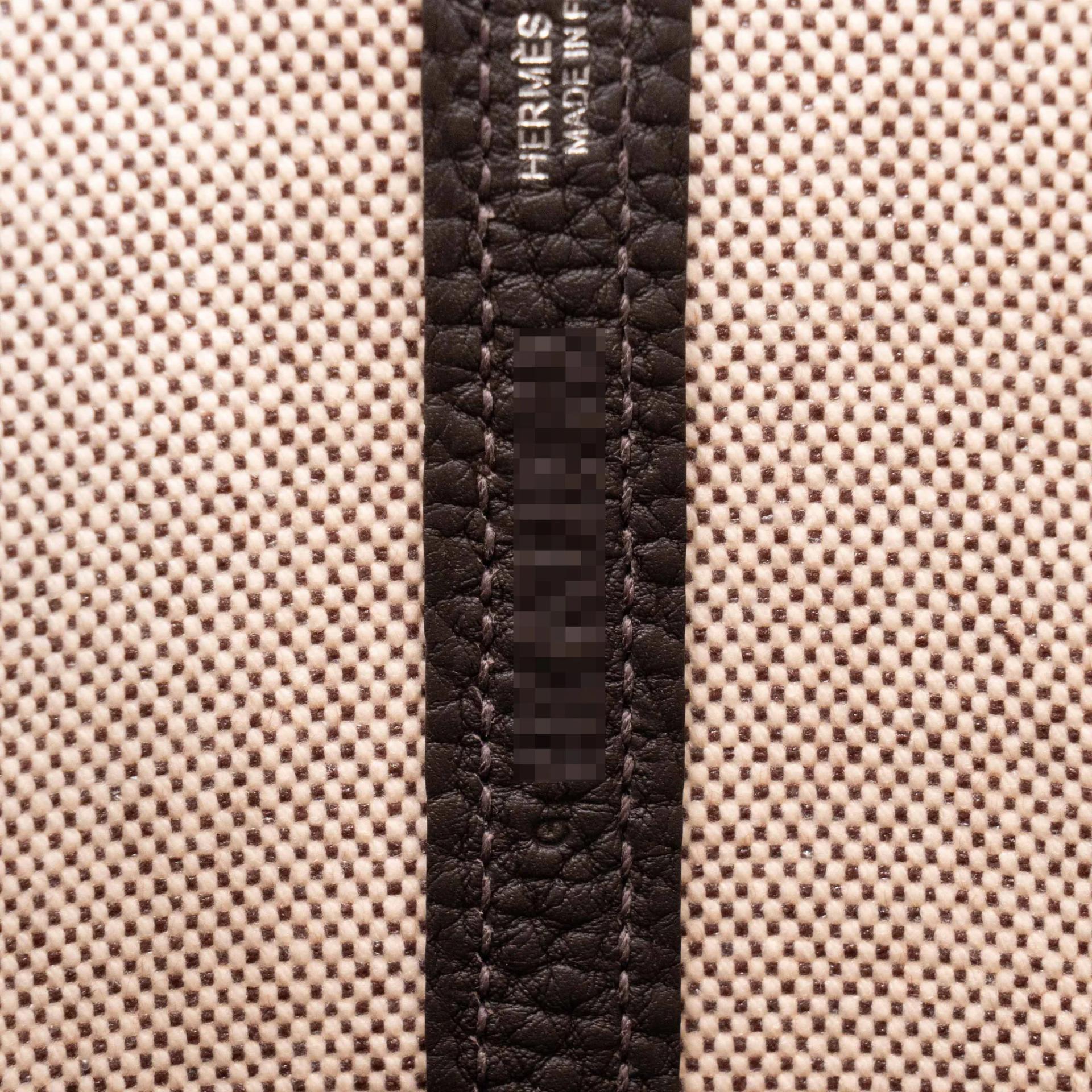 ランク N 新品 HERMÈS エルメス ネオガーデンパーティ ベブラン（T3） トワルH ヴァイキング ネゴンダ シルバー金具 G刻印 (2026) - 11