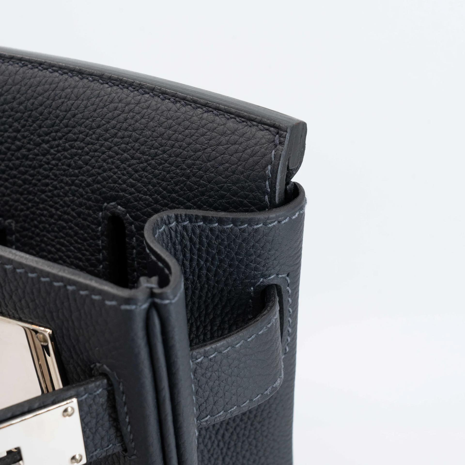 ランク SA HERMÈS エルメス アッカドPM キャバン (3Y) トゴ シルバー金具 B刻印 (2023) - 19