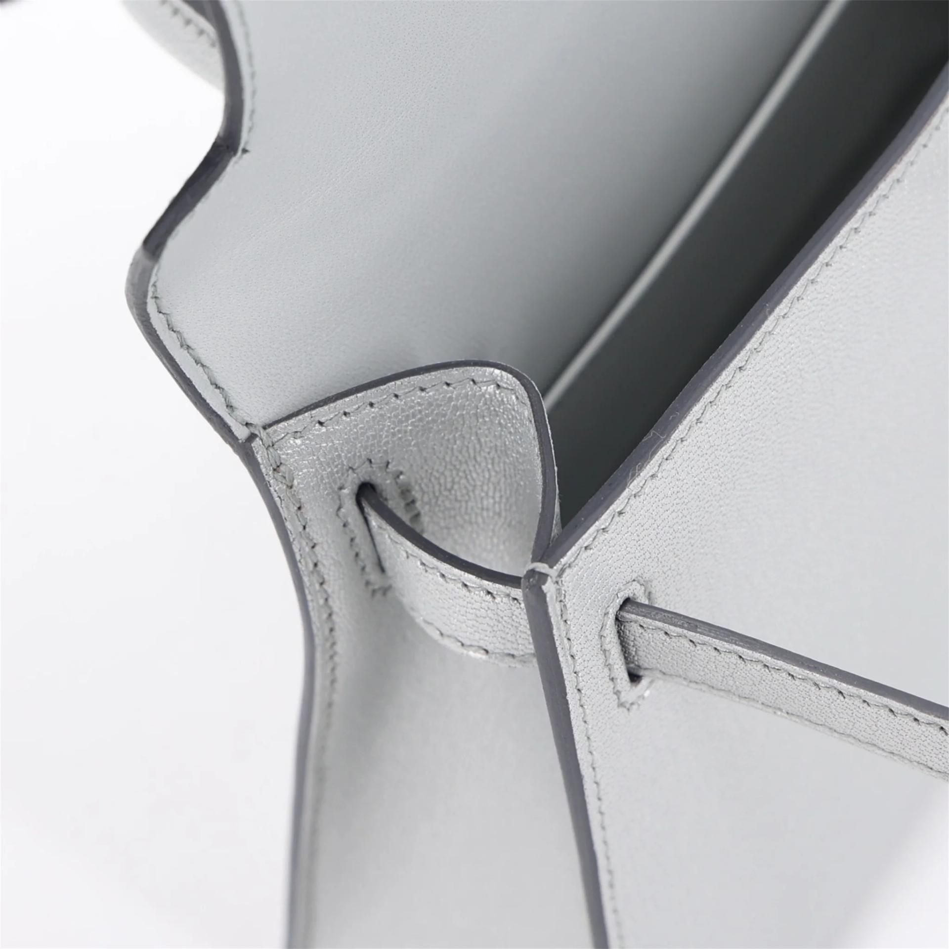 Brand New ( Rank N ) HERMÈS Mini Kelly II Argent (05) Chamkila Palladium hardware K (2025) - 12