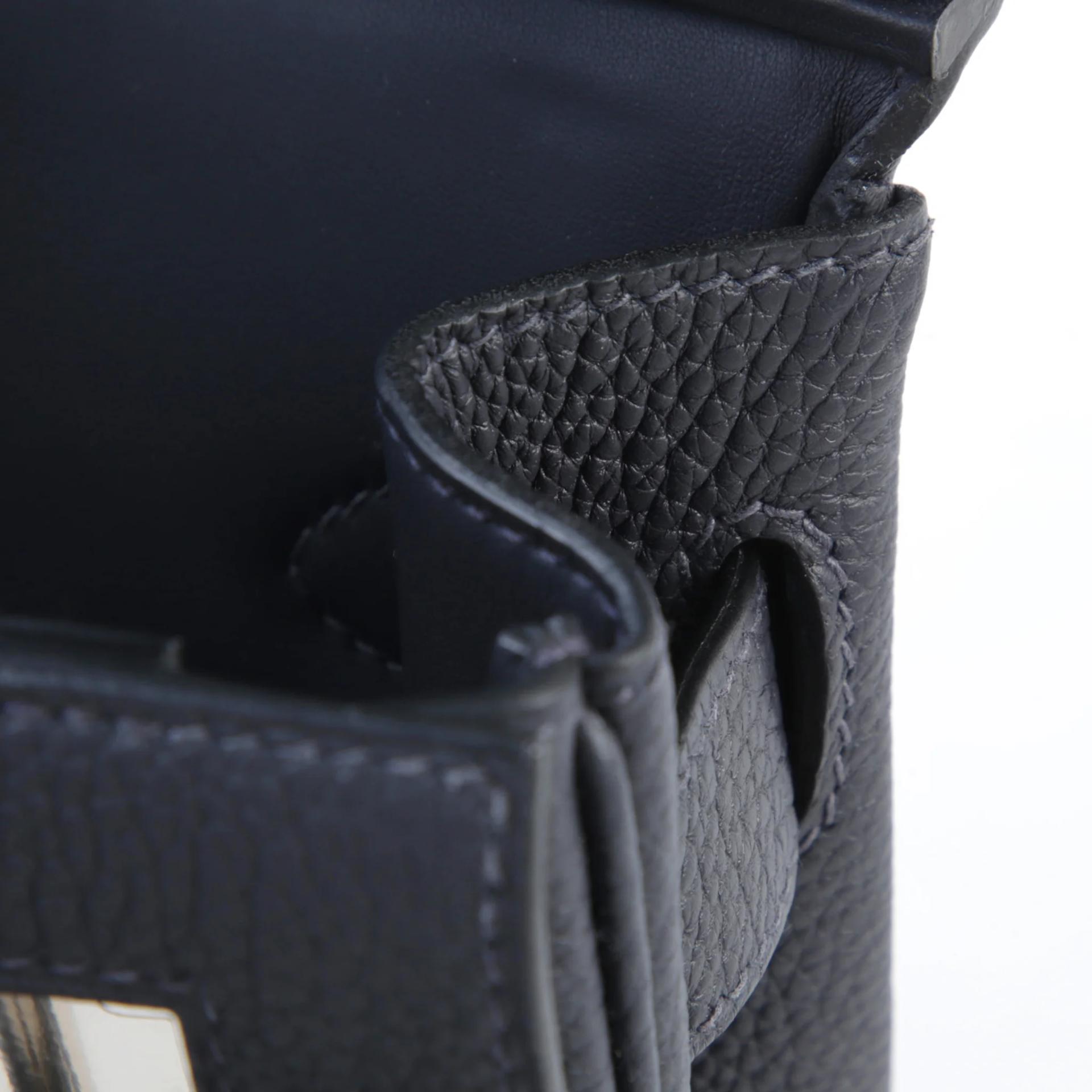 ランク SA HERMÈS エルメス アッカドPM アクセス キャバン (3Y) トゴ シルバー金具 G刻印 (2026) - 11