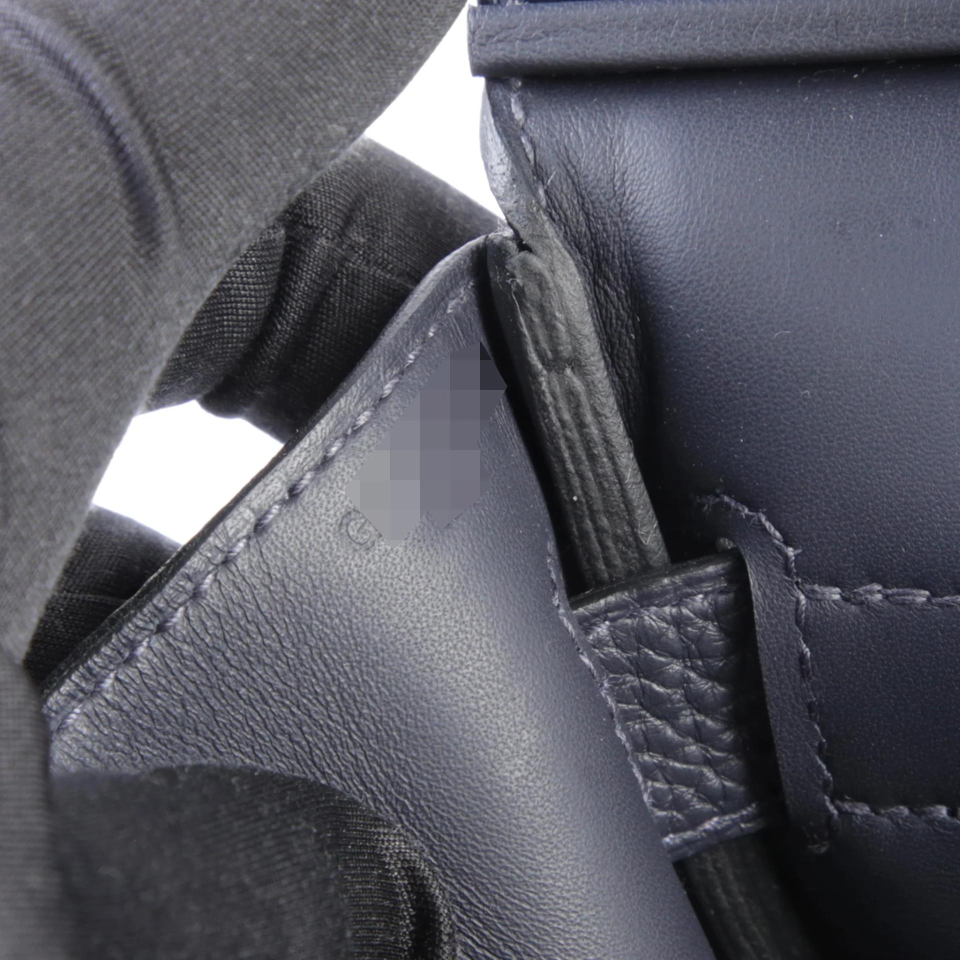 ランク SA HERMÈS エルメス アッカドPM アクセス キャバン (3Y) トゴ シルバー金具 G刻印 (2026) - 13