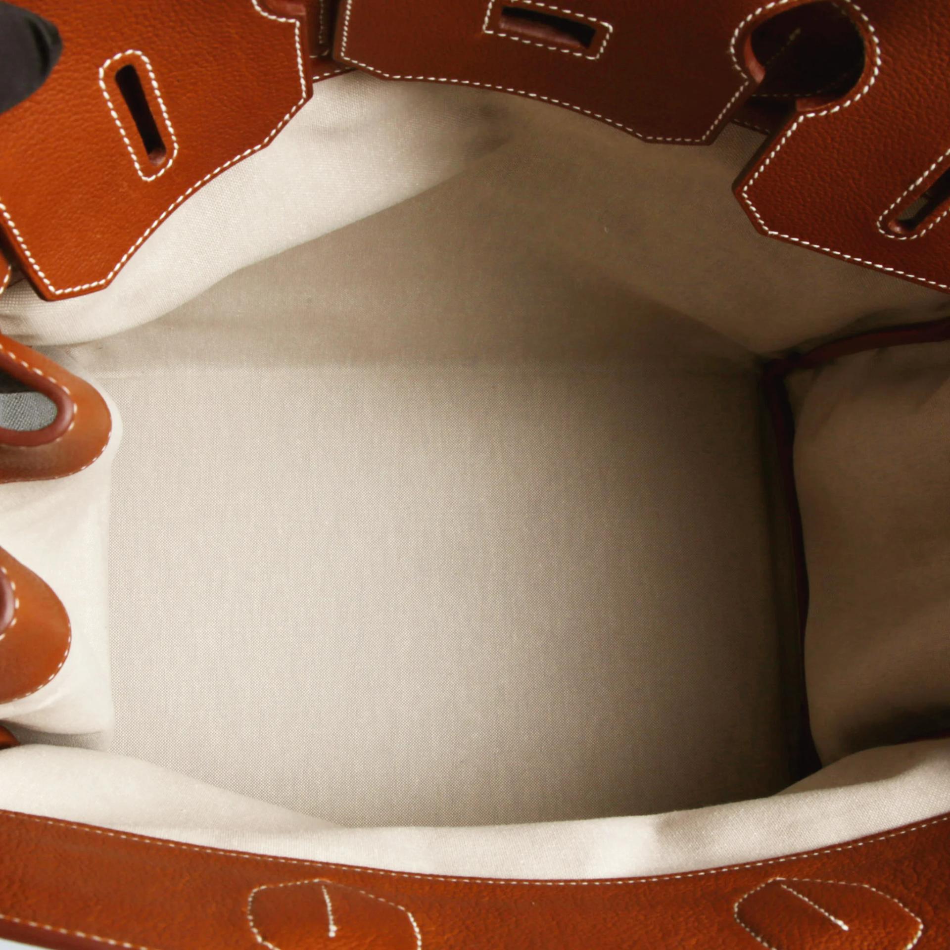 ランク NS 未使用品 HERMÈS エルメス オータクロア40 フォーブ (34) バレニア フォーブル キャンバス シルバー金具 K刻印 (2025) - 11