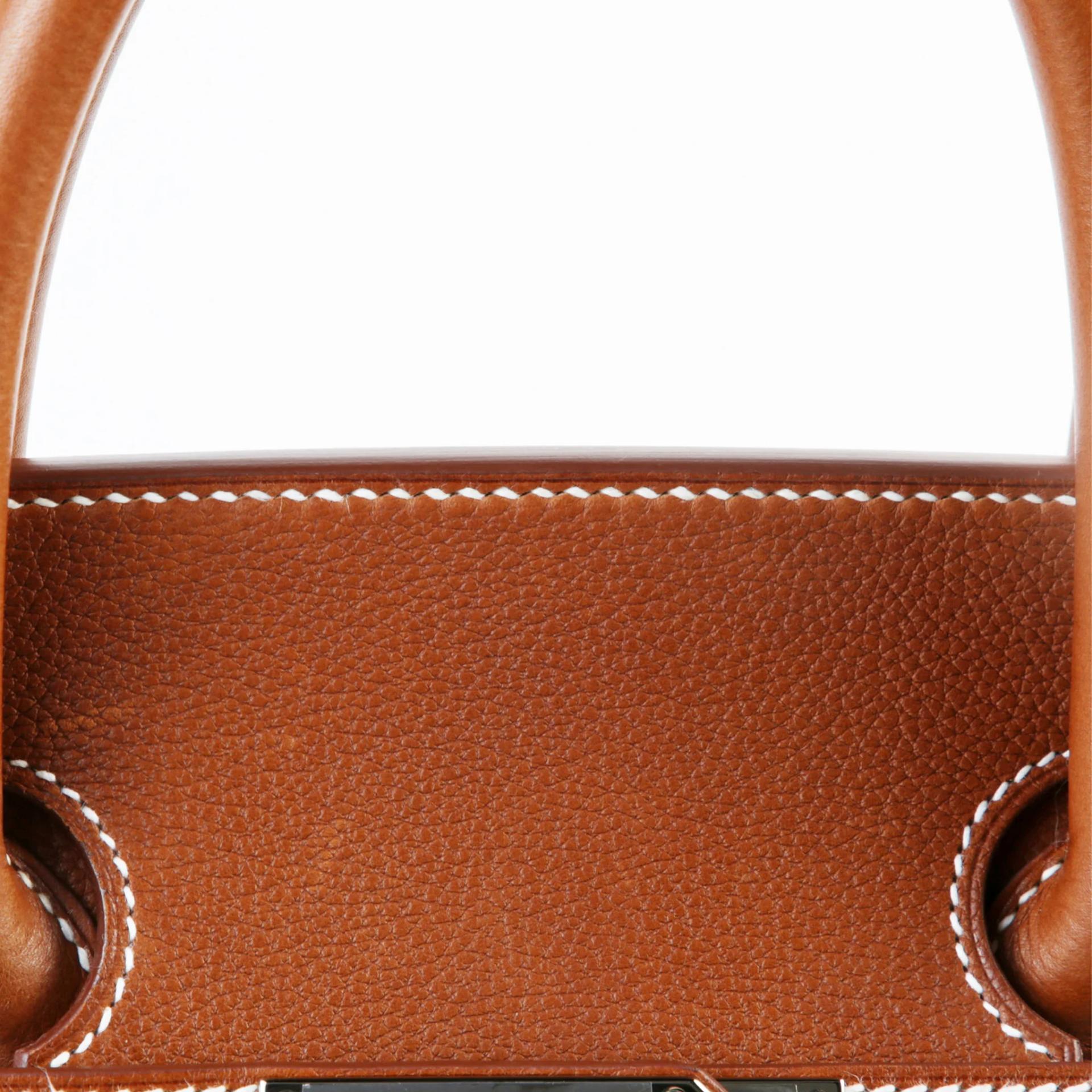 ランク NS 未使用品 HERMÈS エルメス オータクロア40 フォーブ (34) バレニア フォーブル キャンバス シルバー金具 K刻印 (2025) - 9