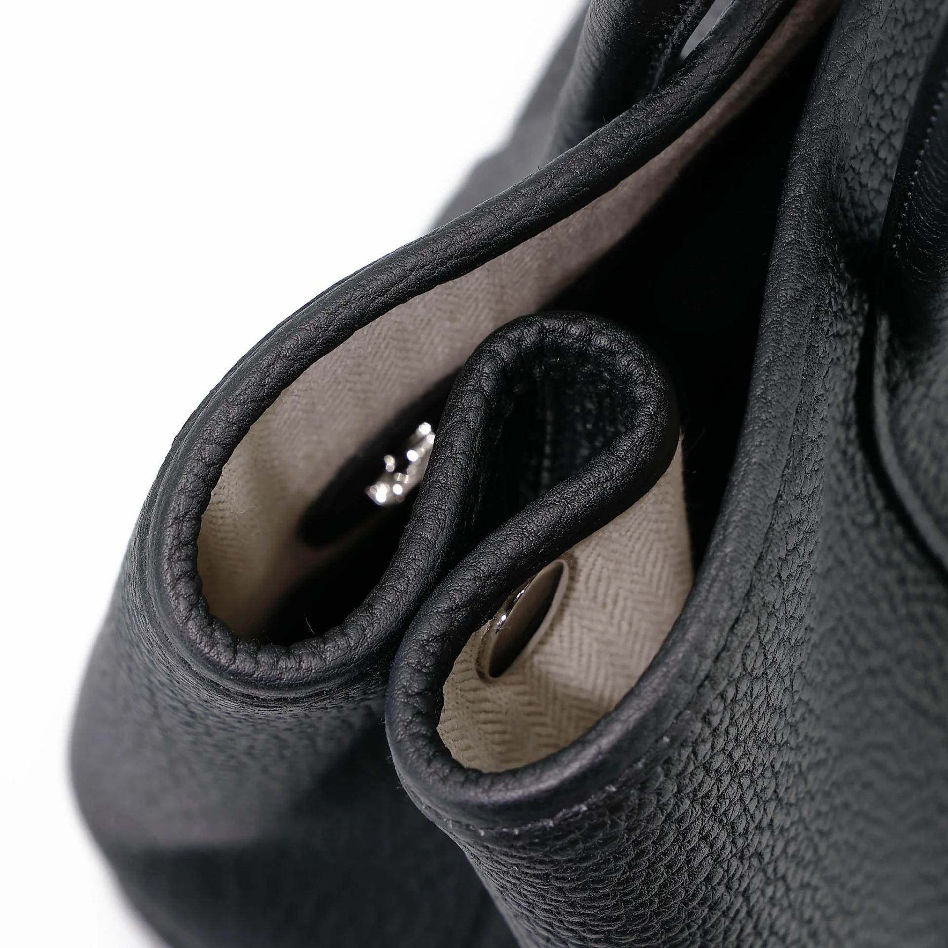 Brand New ( Rank N ) HERMÈS Garden Party TPM Noir (89) Negonda Palladium hardware G (2026) - 18