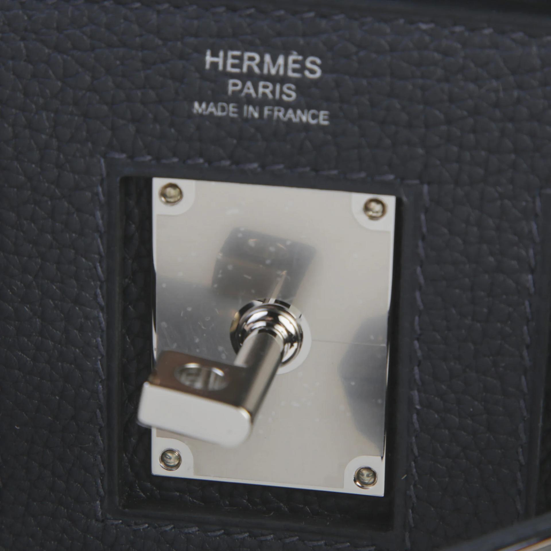 ランク SA HERMÈS エルメス アッカドPM アクセス キャバン (3Y) トゴ シルバー金具 G刻印 (2026) - 9