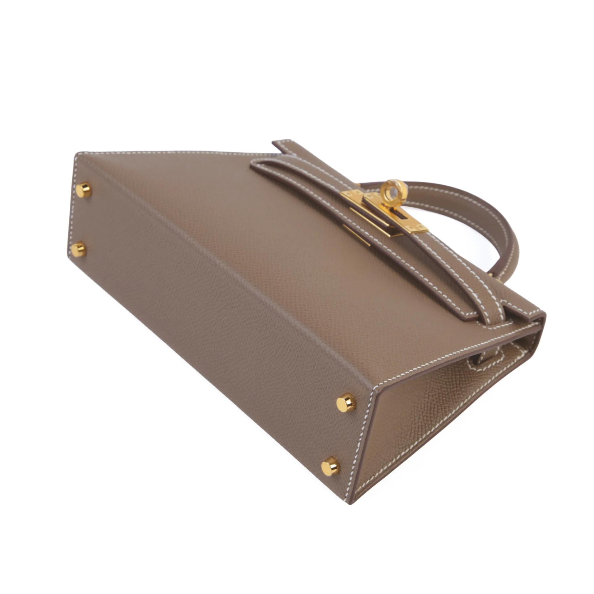 ランク N 新品 HERMÈS エルメス ミニケリー2 エトゥープ (18) エプソン ゴールド金具 G刻印 (2026) - 5