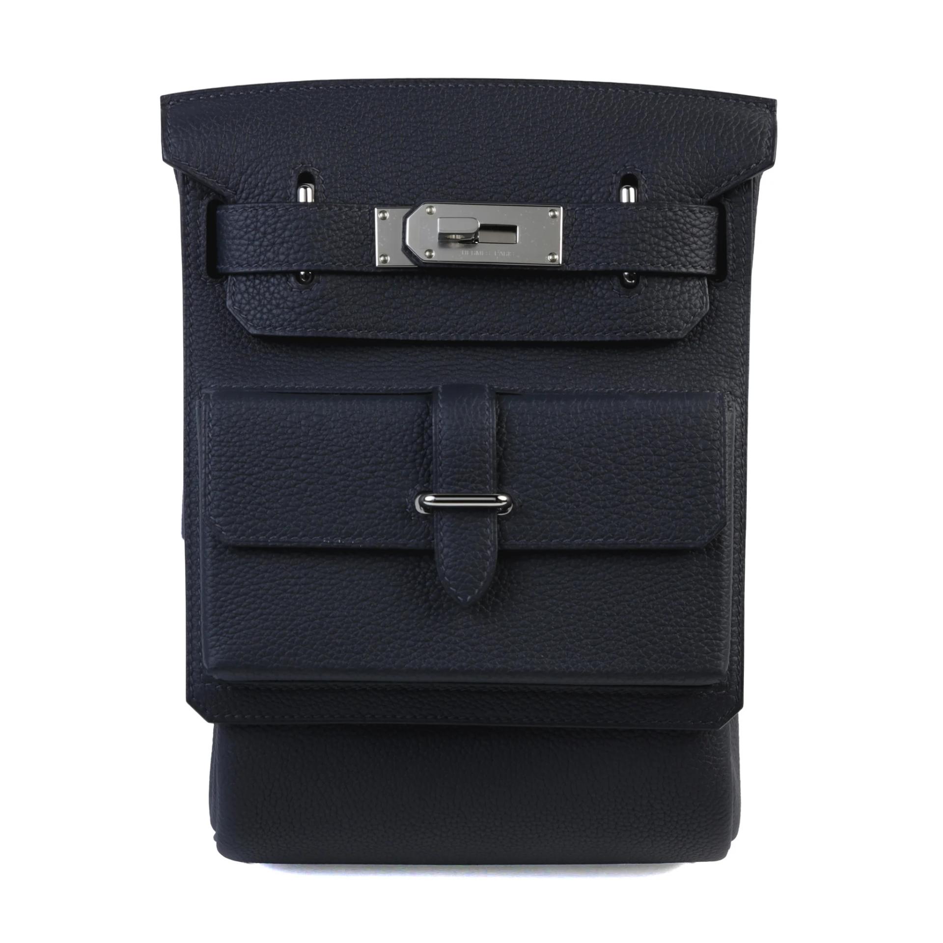 ランク SA HERMÈS エルメス アッカドPM アクセス キャバン (3Y) トゴ シルバー金具 G刻印 (2026) - 1