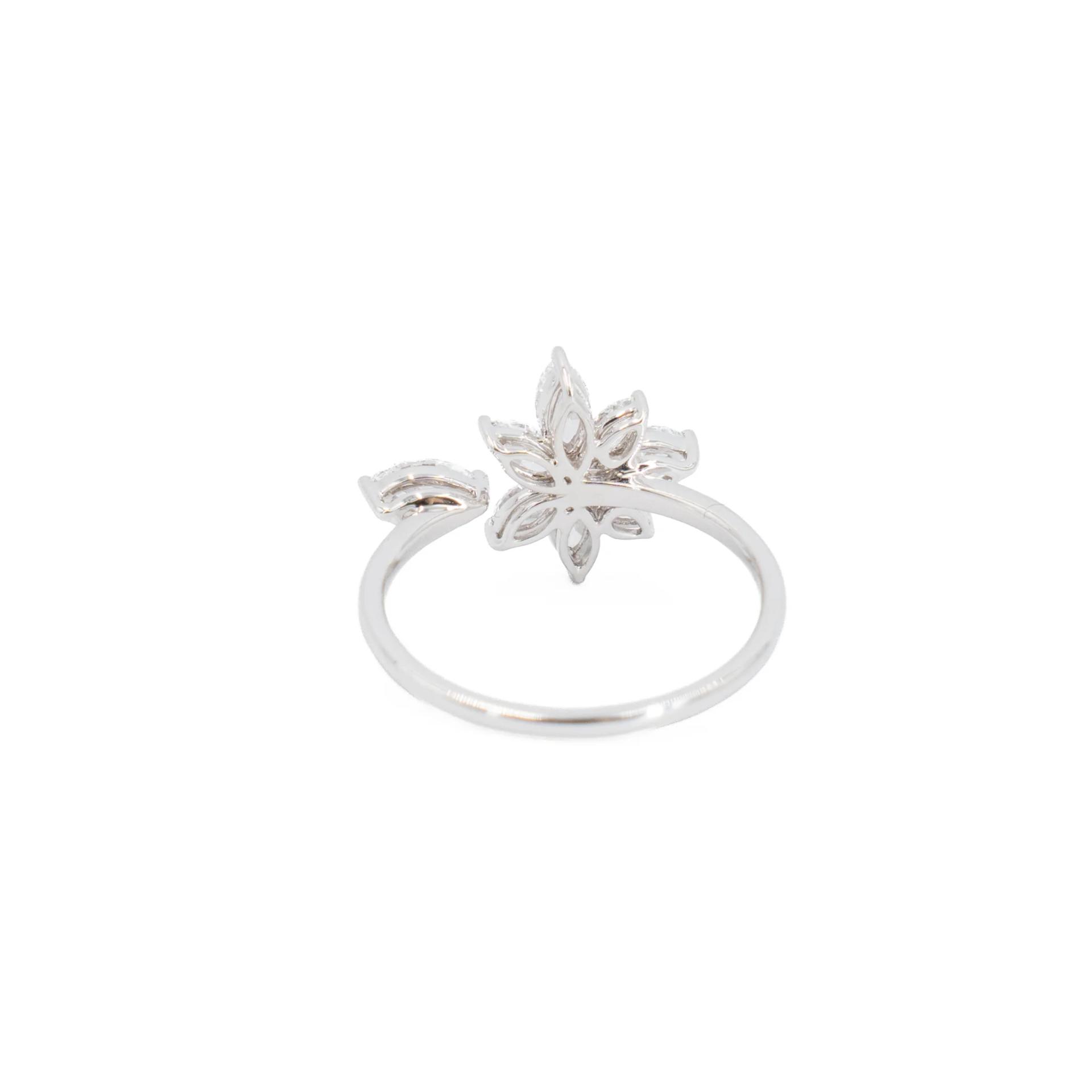 Brand New ( Rank N ) Mira MIRA Lumière Star PINKY RING White Gold 18K White Gold - 2