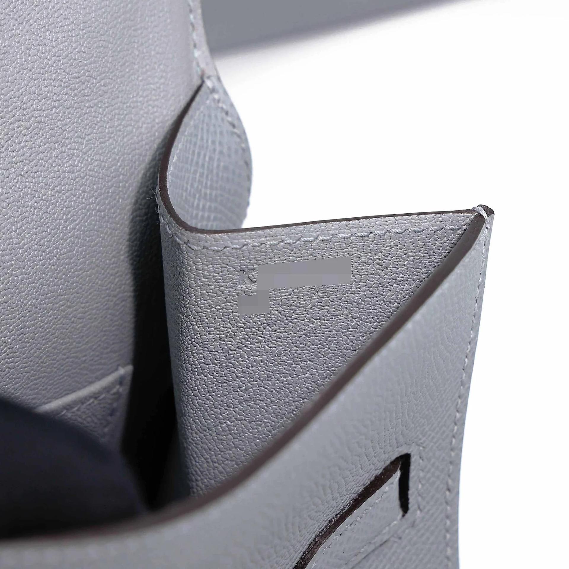 ランク SA HERMÈS エルメス 限定品 ケリー20 無秩序 グリパンタン (P0) エプソン シルバー金具 K刻印 (2025) - 25