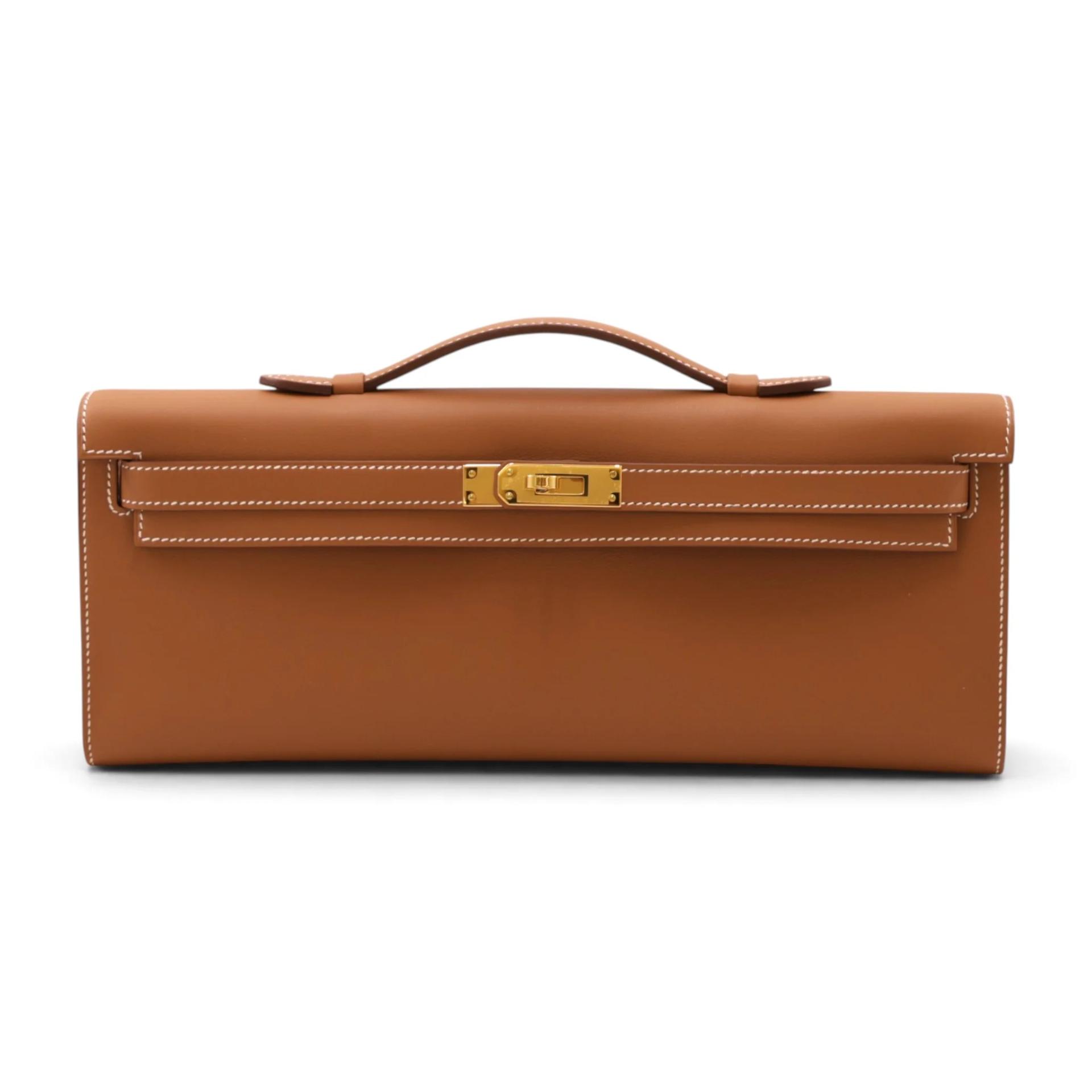 Brand New ( Rank N ) HERMÈS Kelly Cut Gold (37) Swift Gold hardware K (2025) - 1
