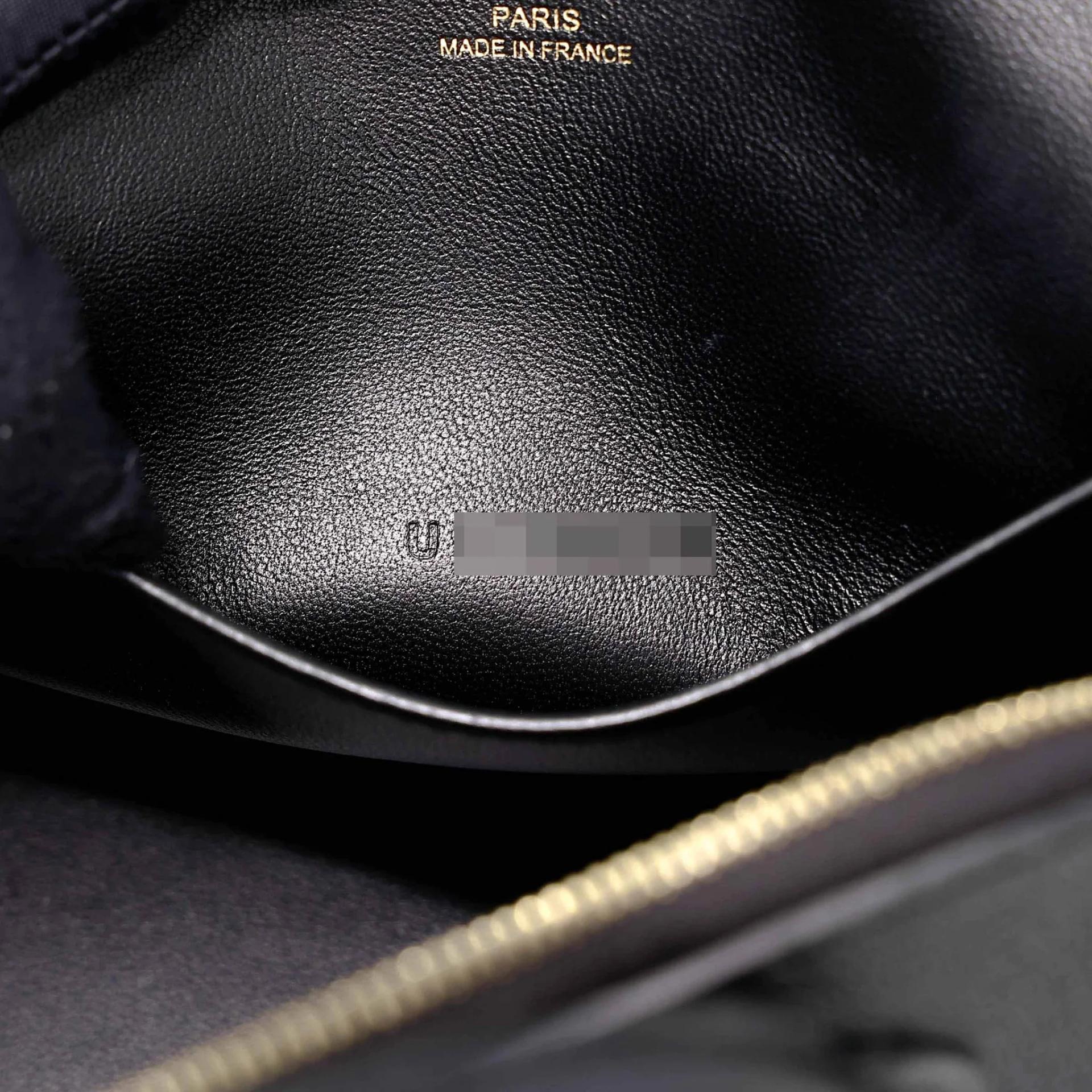 Excellent ( Rank SA ) HERMÈS Mini Bolide 1923 Noir (89) Chevre Gold hardware U (2022) - 12