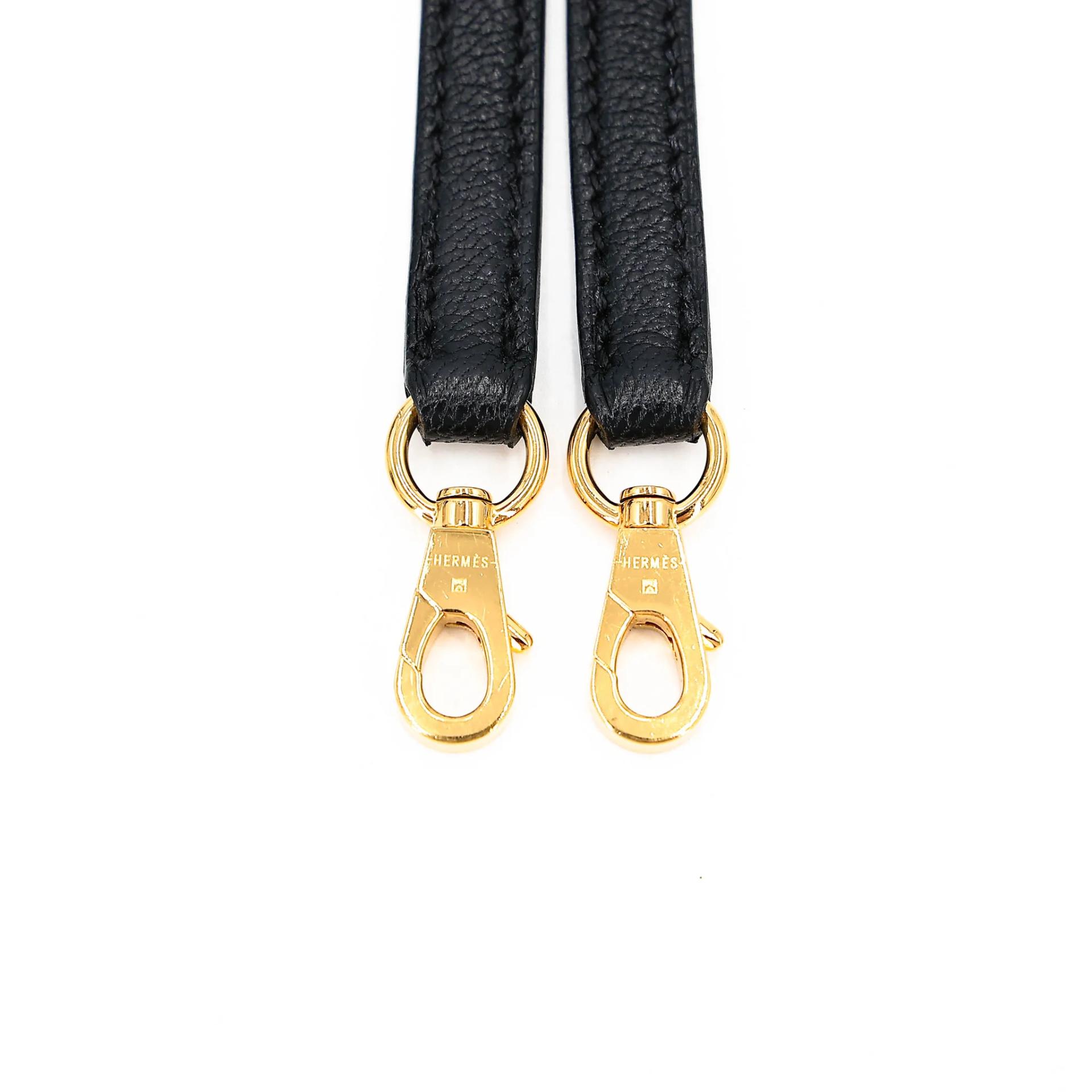 Excellent ( Rank SA ) HERMÈS Mini Bolide 1923 Noir (89) Chevre Gold hardware U (2022) - 15