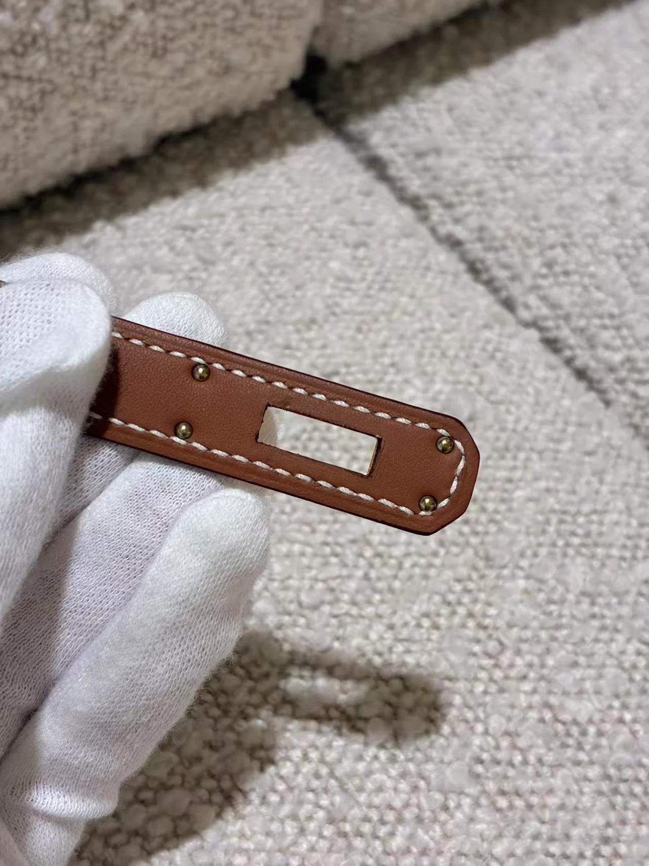 Brand New ( Rank N ) HERMÈS Kelly Cut Gold (37) Swift Gold hardware K (2025) - 16