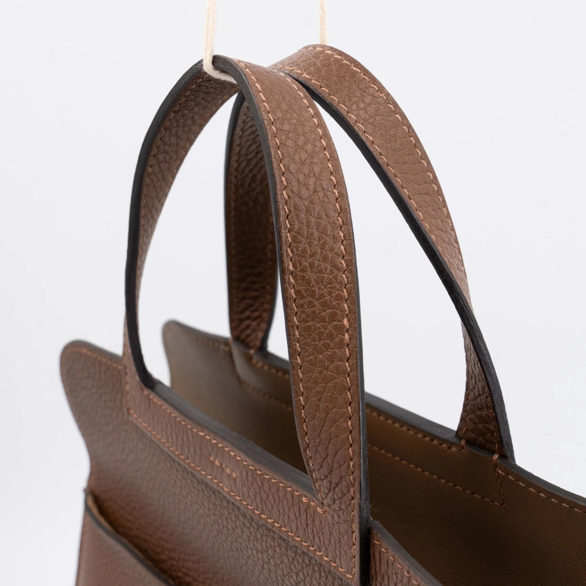 Very Good ( Rank A) HERMÈS Halzan 25 Alezan (3G) Clemence Swift Gold hardware Z (2021) - 5