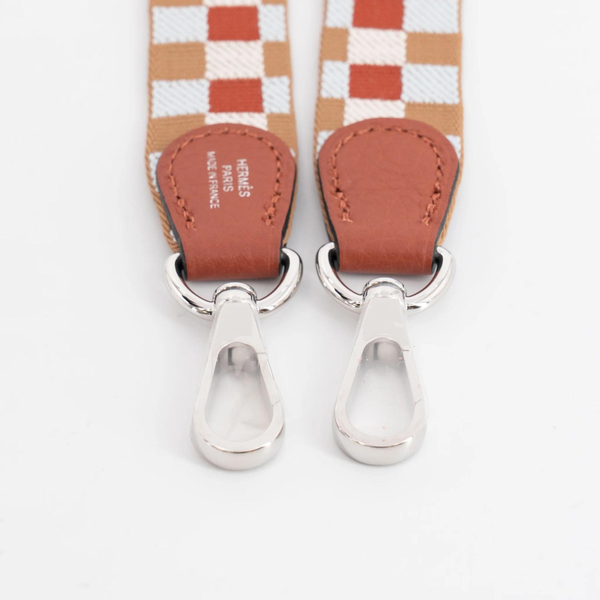 Unused ( Rank NS ) HERMÈS Mini Evelyne 16 Amazone 112cm Cuivre (6C) Clemence Palladium hardware U (2022) - 23