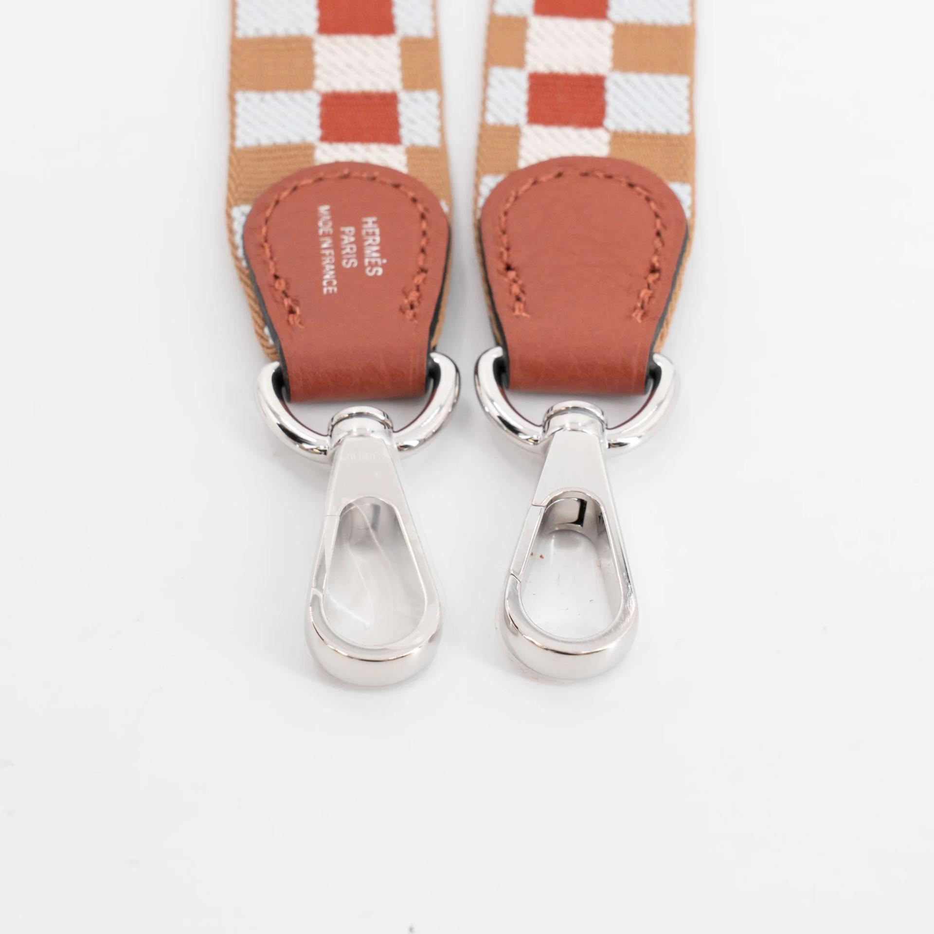 Unused ( Rank NS ) HERMÈS Mini Evelyne 16 Amazone 112cm Cuivre (6C) Clemence Palladium hardware U (2022) - 22