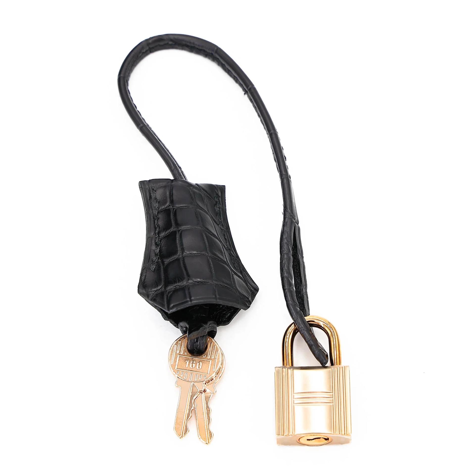 Unused ( Rank NS ) HERMÈS Birkin 30 Touch Noir (89) Togo Matte Alligator Rose Gold hardware Y (2020) - 16