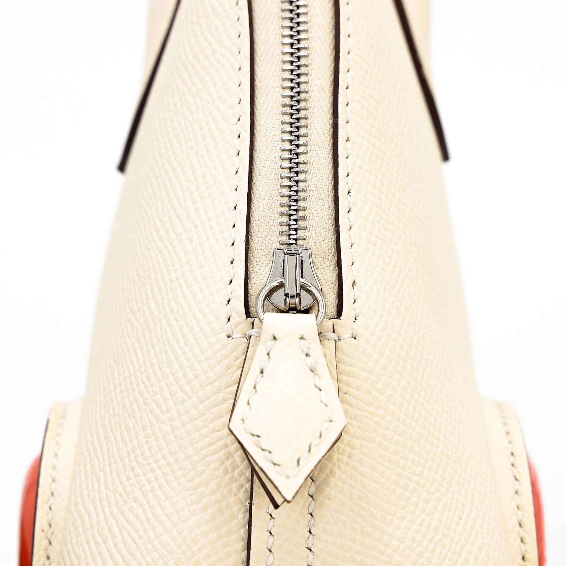 Brand New ( Rank N ) HERMÈS Limited Edition Bolide On Wheels Nata (I2) Orange (93) Epsom Palladium hardware G (2026) - 9