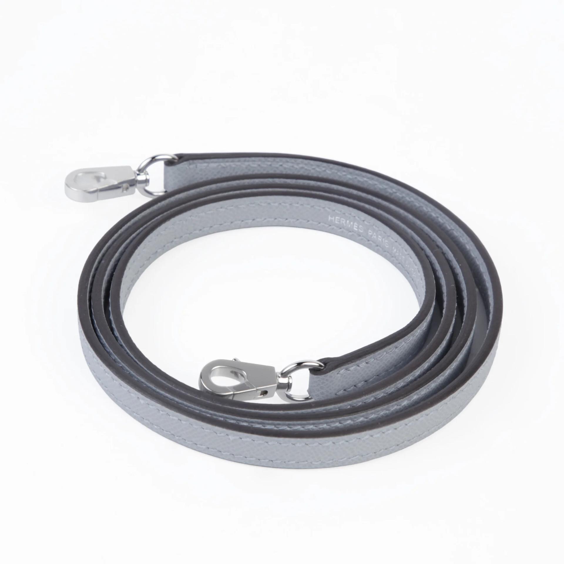 Brand New ( Rank N ) HERMÈS Mini Kelly II Gris Pantin (P0) Madame Palladium hardware K (2025) - 14