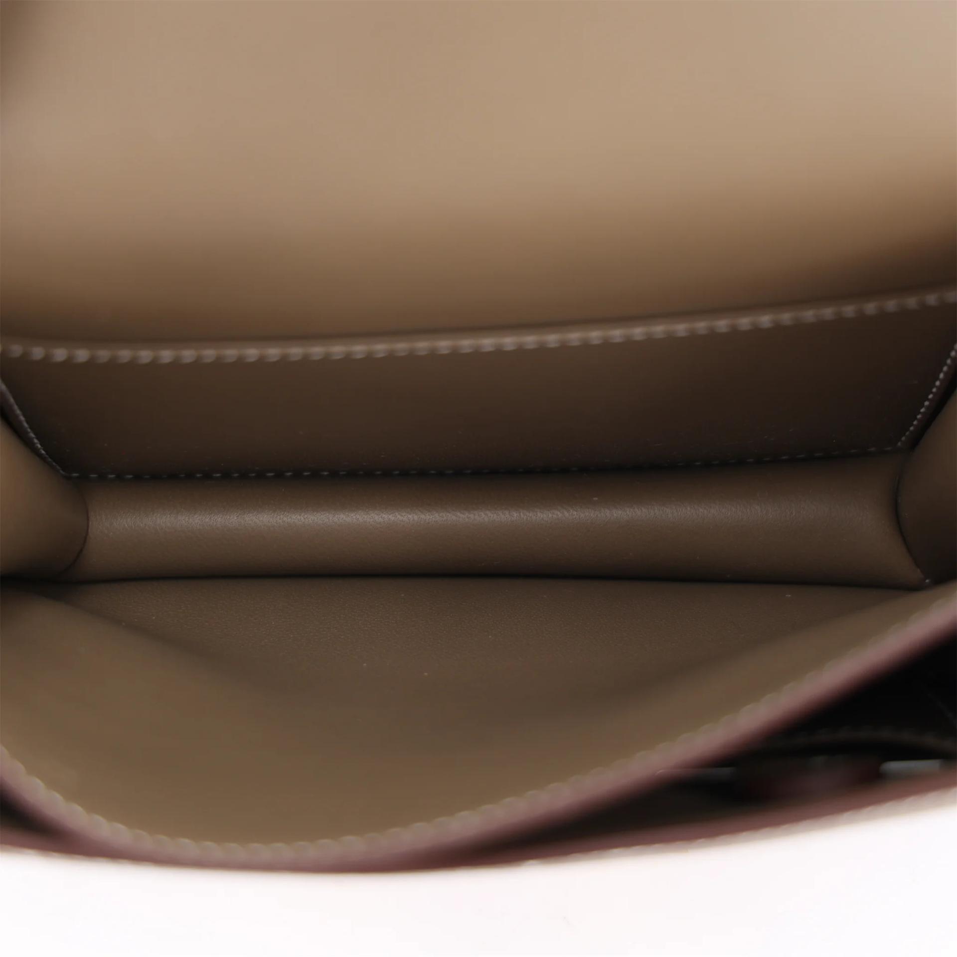 Brand New ( Rank N ) HERMÈS Constance Mini Etoupe (18) Epsom Gold hardware K (2025) - 12