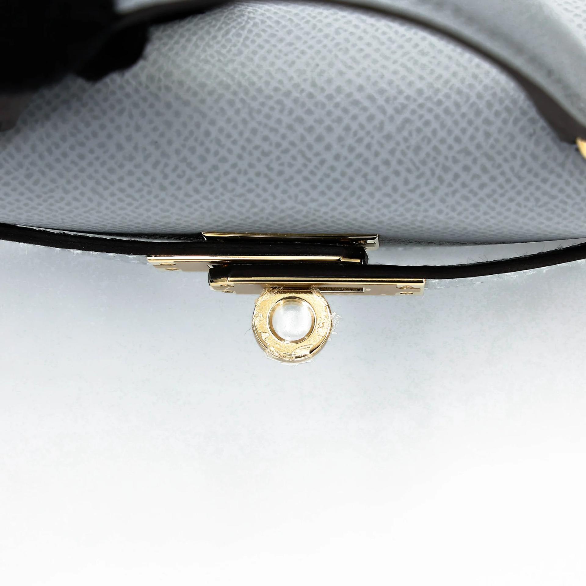 Brand New ( Rank N ) HERMÈS Mini Kelly II Gris Pantin (P0) Epsom Permabrass hardware G (2026) - 9
