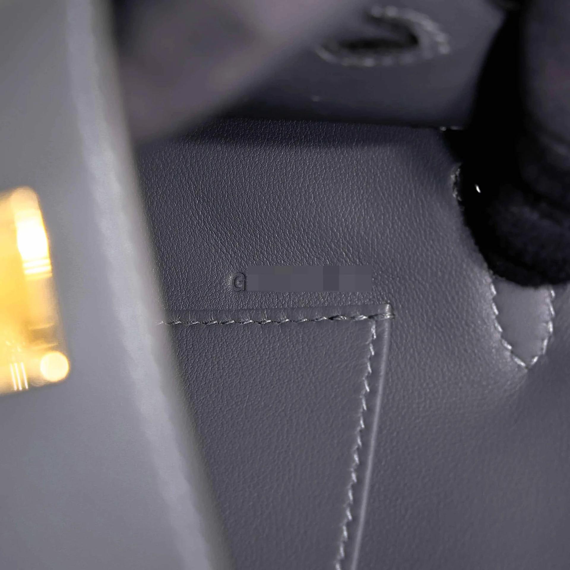 Brand New ( Rank N ) HERMÈS Kelly Pochette Gris misty (H0) Swift Gold hardware G (2026) - 15
