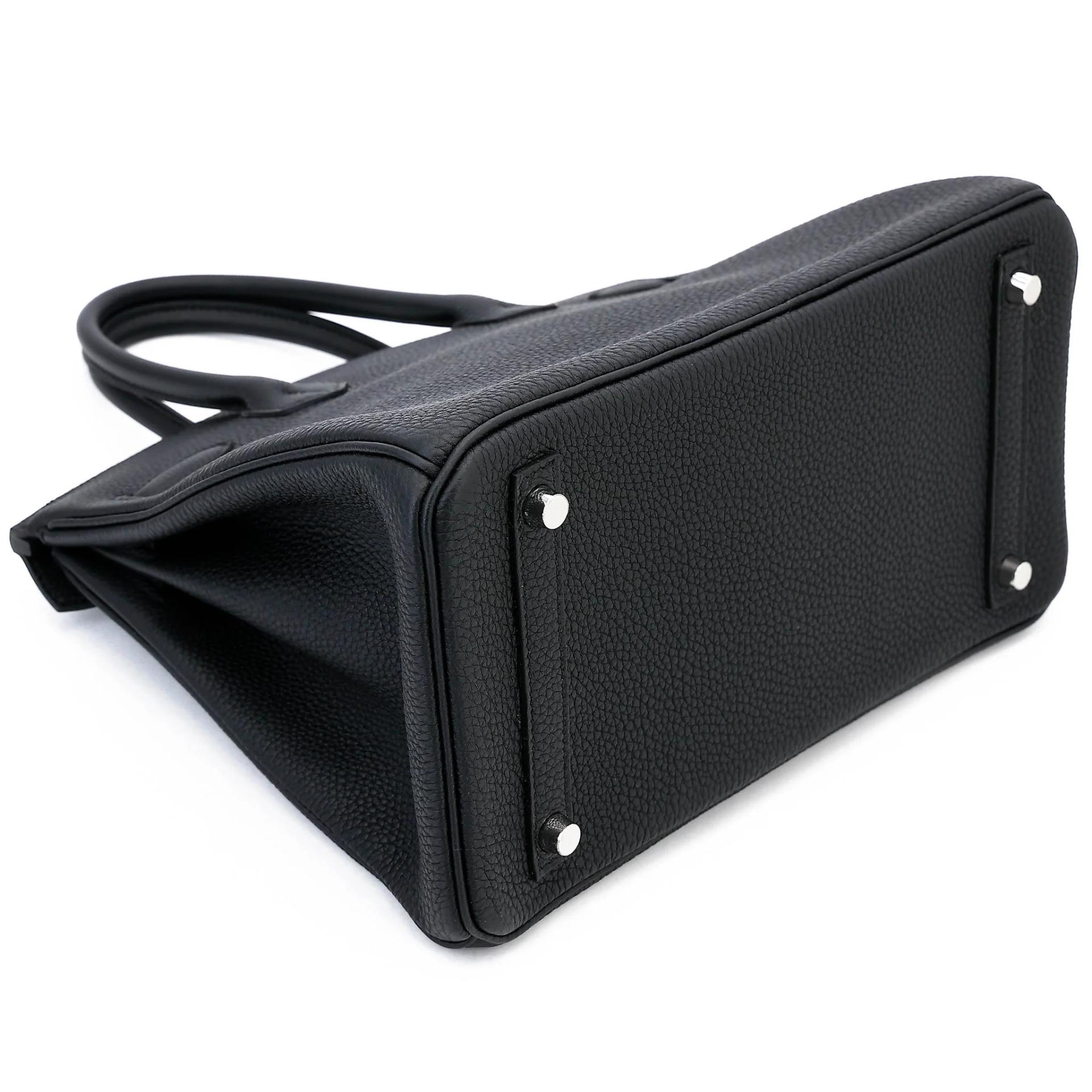 Brand New ( Rank N ) HERMÈS Birkin 30 Noir (89) Togo Palladium hardware G (2026) - 7