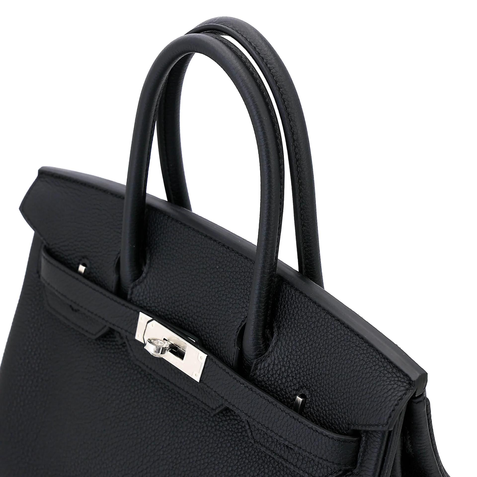 Brand New ( Rank N ) HERMÈS Birkin 30 Noir (89) Togo Palladium hardware G (2026) - 3