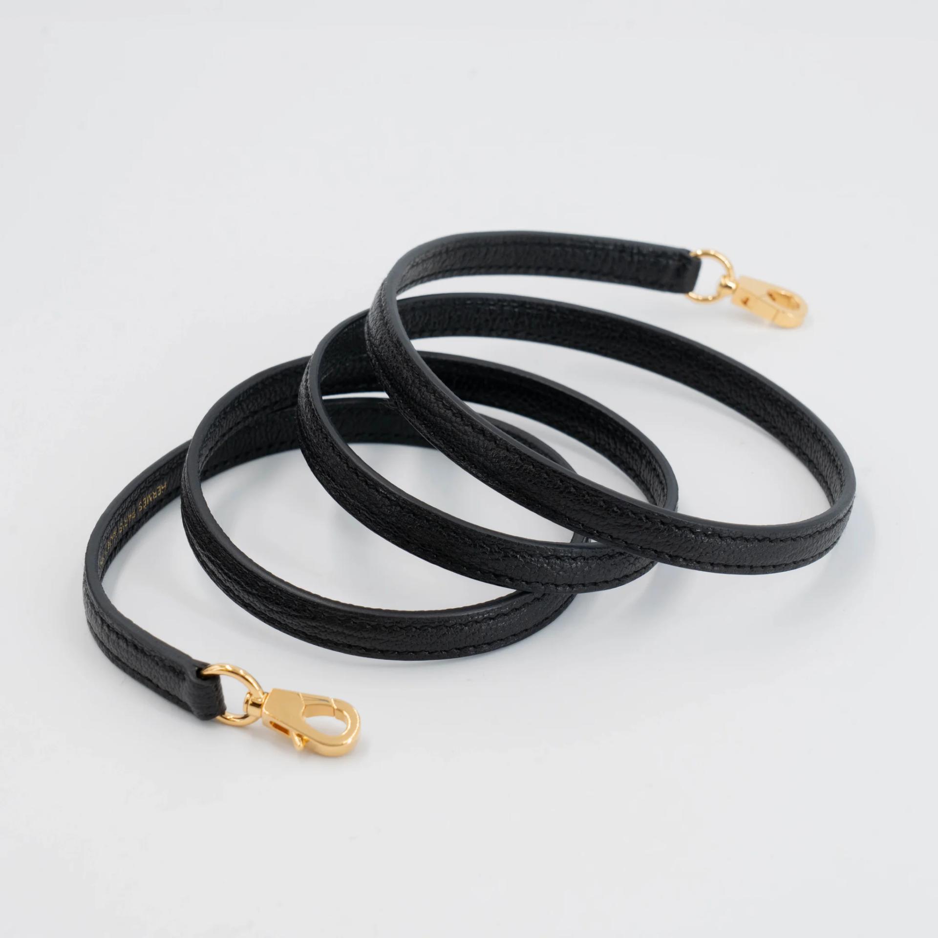 Excellent ( Rank SA ) HERMÈS Mini Bolide 1923 Noir (89) Chevre Gold hardware K (2025) - 21