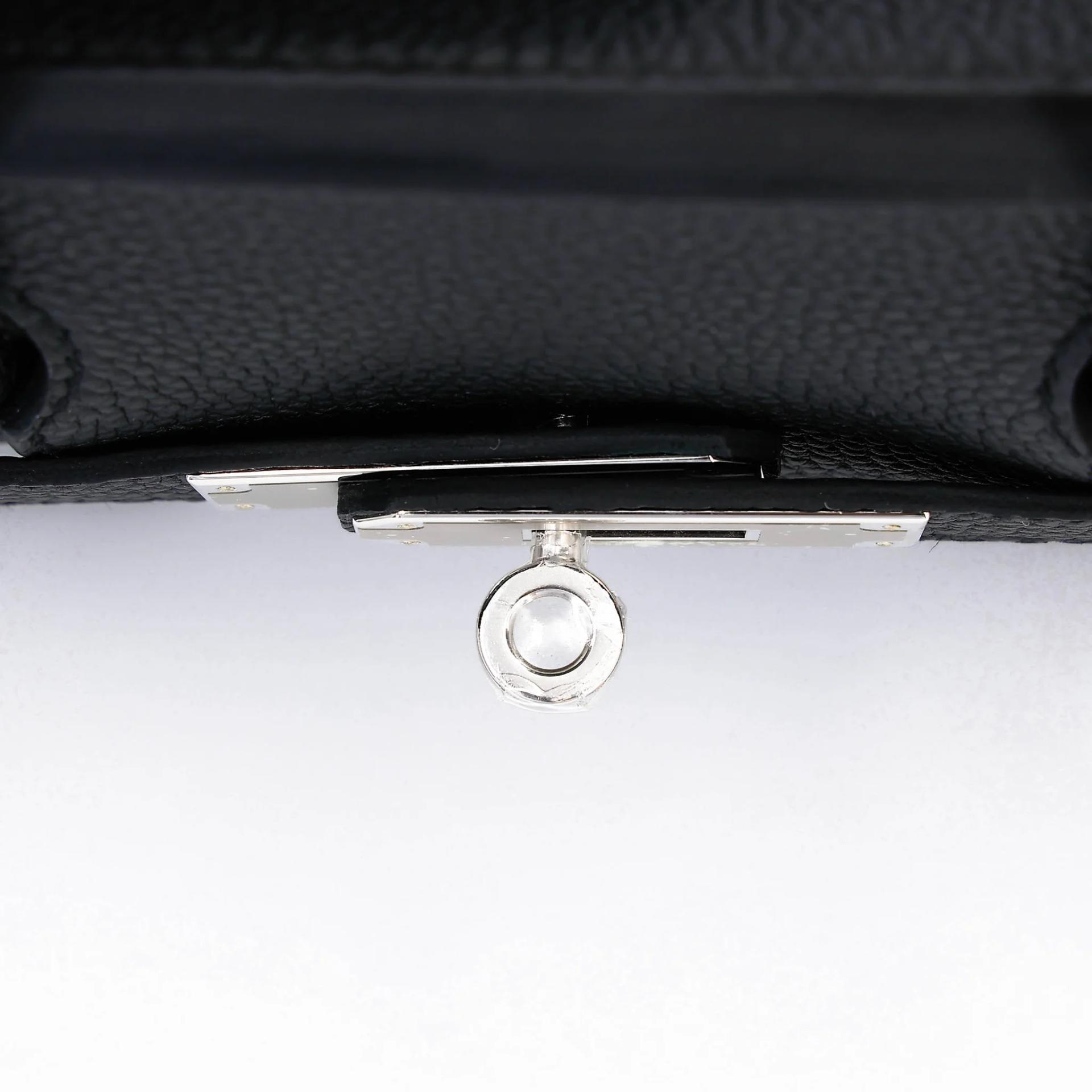 Brand New ( Rank N ) HERMÈS Birkin 30 Noir (89) Togo Palladium hardware G (2026) - 9