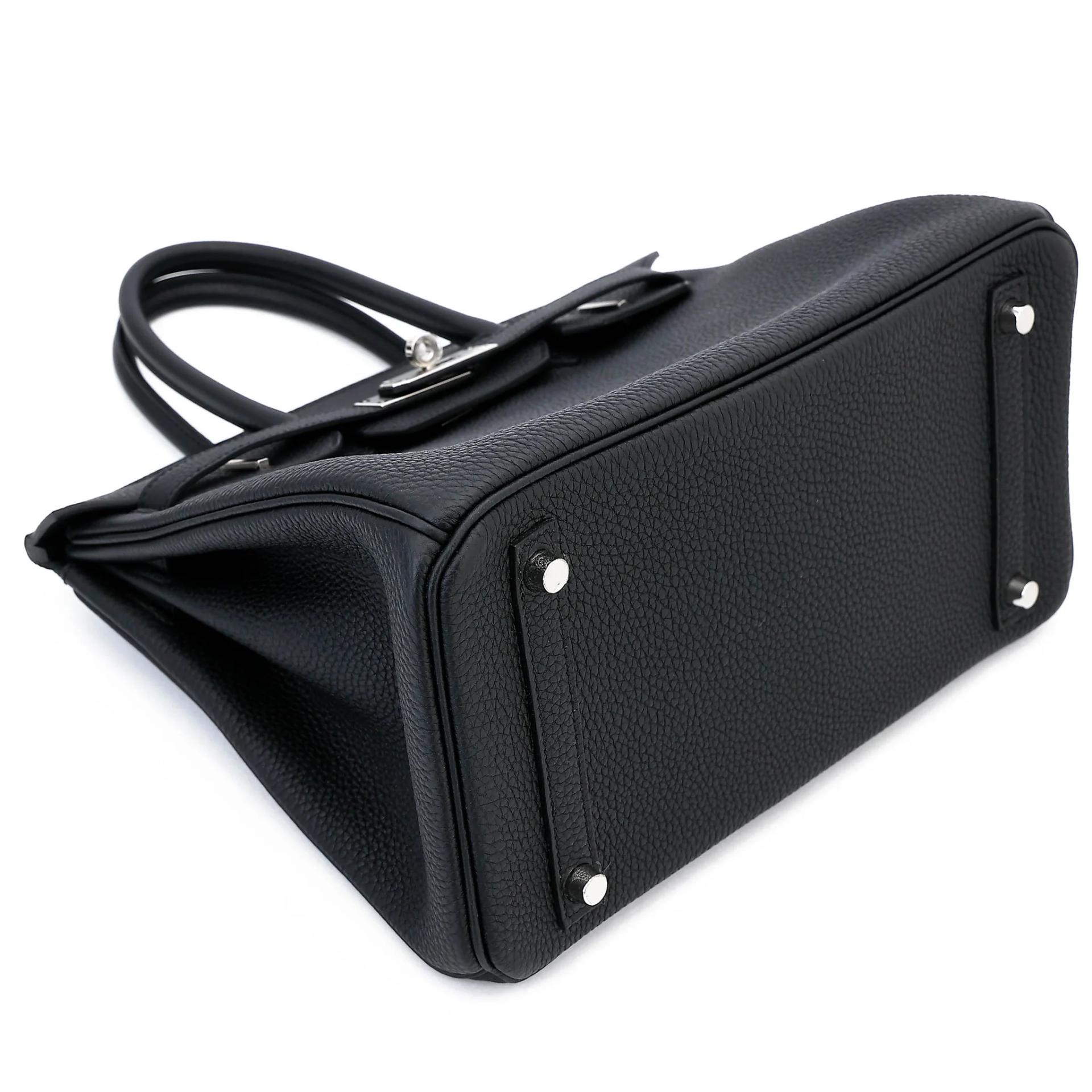 Brand New ( Rank N ) HERMÈS Birkin 30 Noir (89) Togo Palladium hardware G (2026) - 5