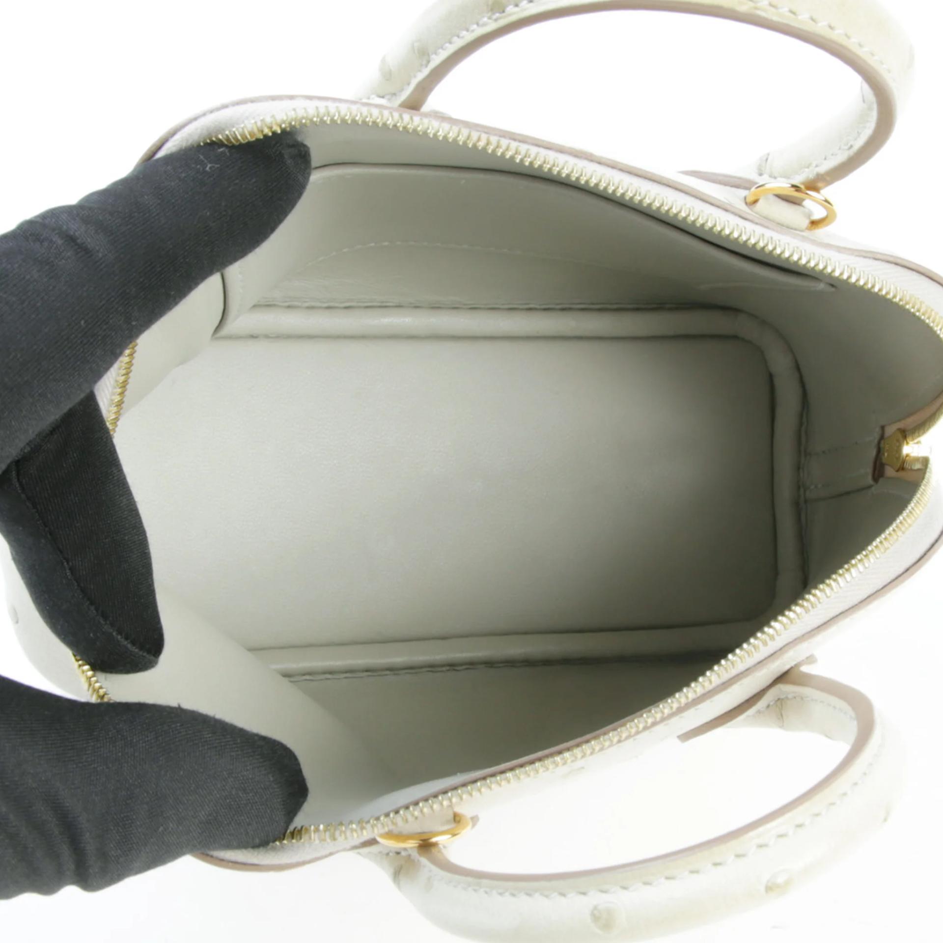 ランク A HERMÈS エルメス ボリード1923 ミニ グリパール (80) オーストリッチ ゴールド金具 U刻印 - 10