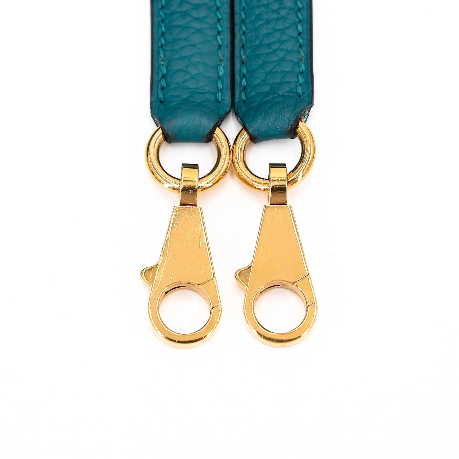 Very Good ( Rank A) HERMÈS Kelly 28 Colvert (1P) Togo Gold hardware D (2019) - 35