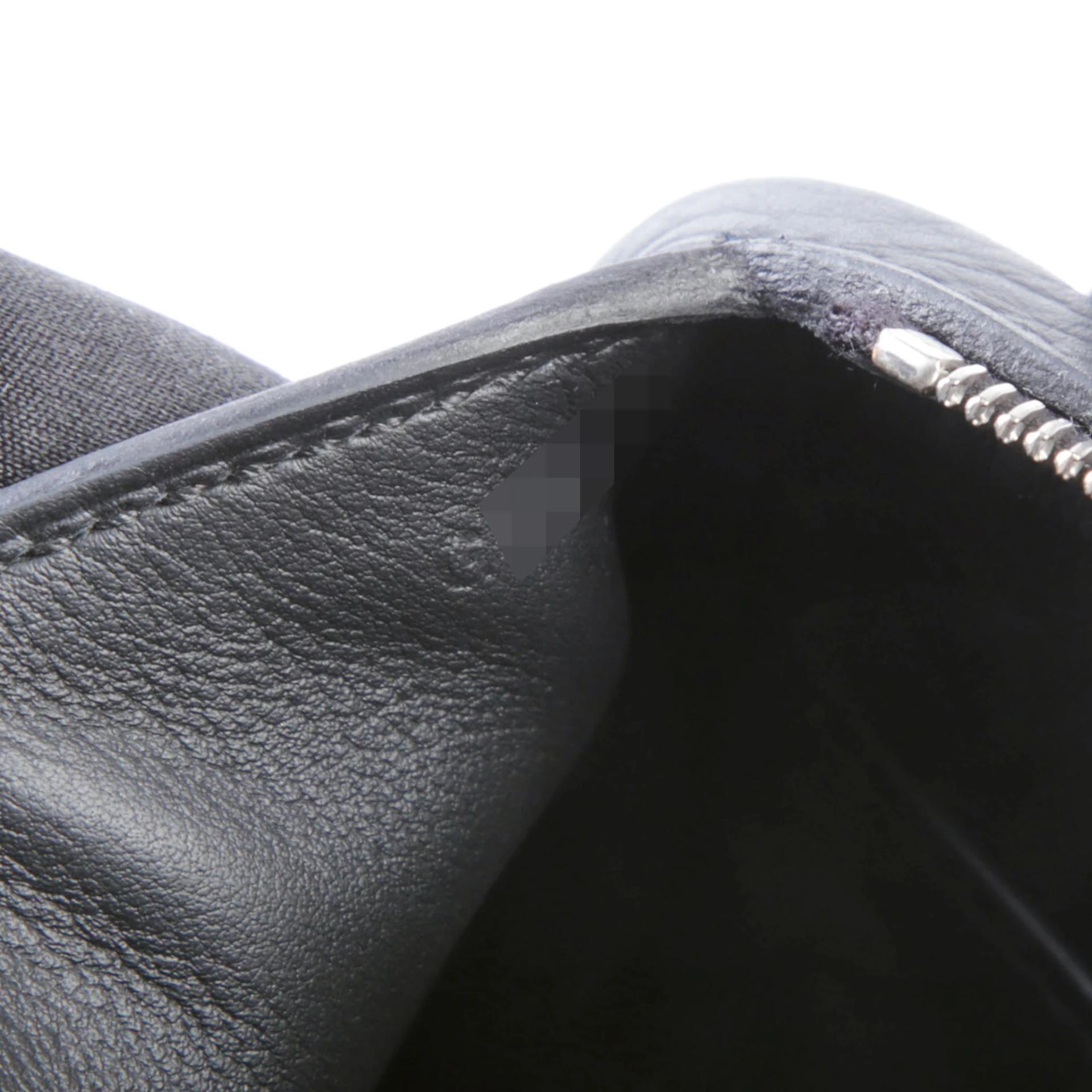 Brand New ( Rank N ) HERMÈS Mini Lindy II Noir (89) Clemence Palladium hardware G (2026) - 11