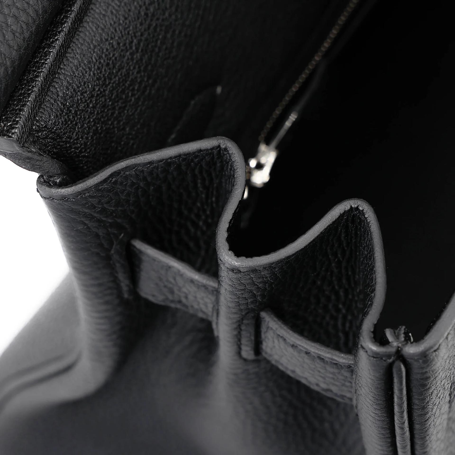 Brand New ( Rank N ) HERMÈS Birkin 30 Noir (89) Togo Palladium hardware G (2026) - 14