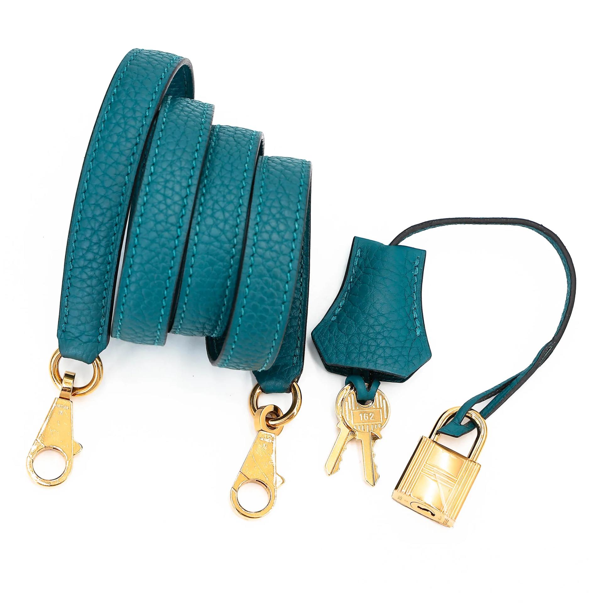 Very Good ( Rank A) HERMÈS Kelly 28 Colvert (1P) Togo Gold hardware D (2019) - 33