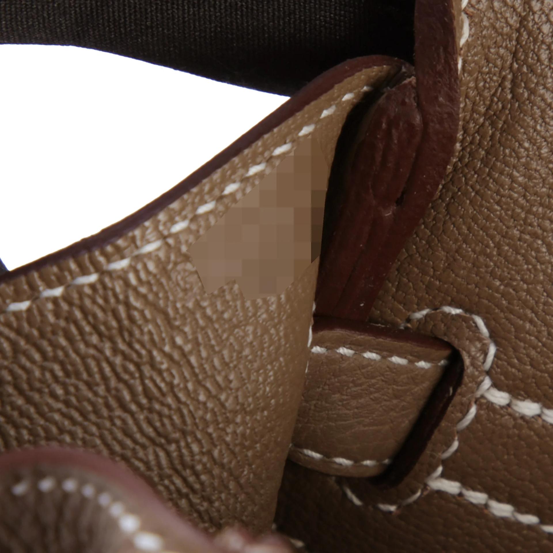 Brand New ( Rank N ) HERMÈS Birkin 25 Etoupe (18) Togo Palladium hardware G (2026) - 13