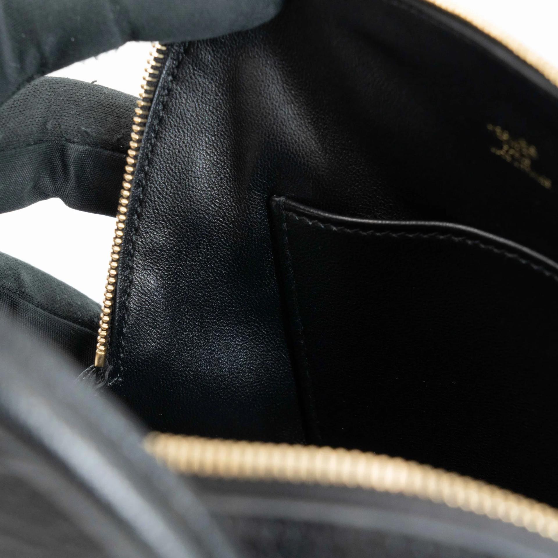 Excellent ( Rank SA ) HERMÈS Mini Bolide 1923 Noir (89) Chevre Gold hardware K (2025) - 18